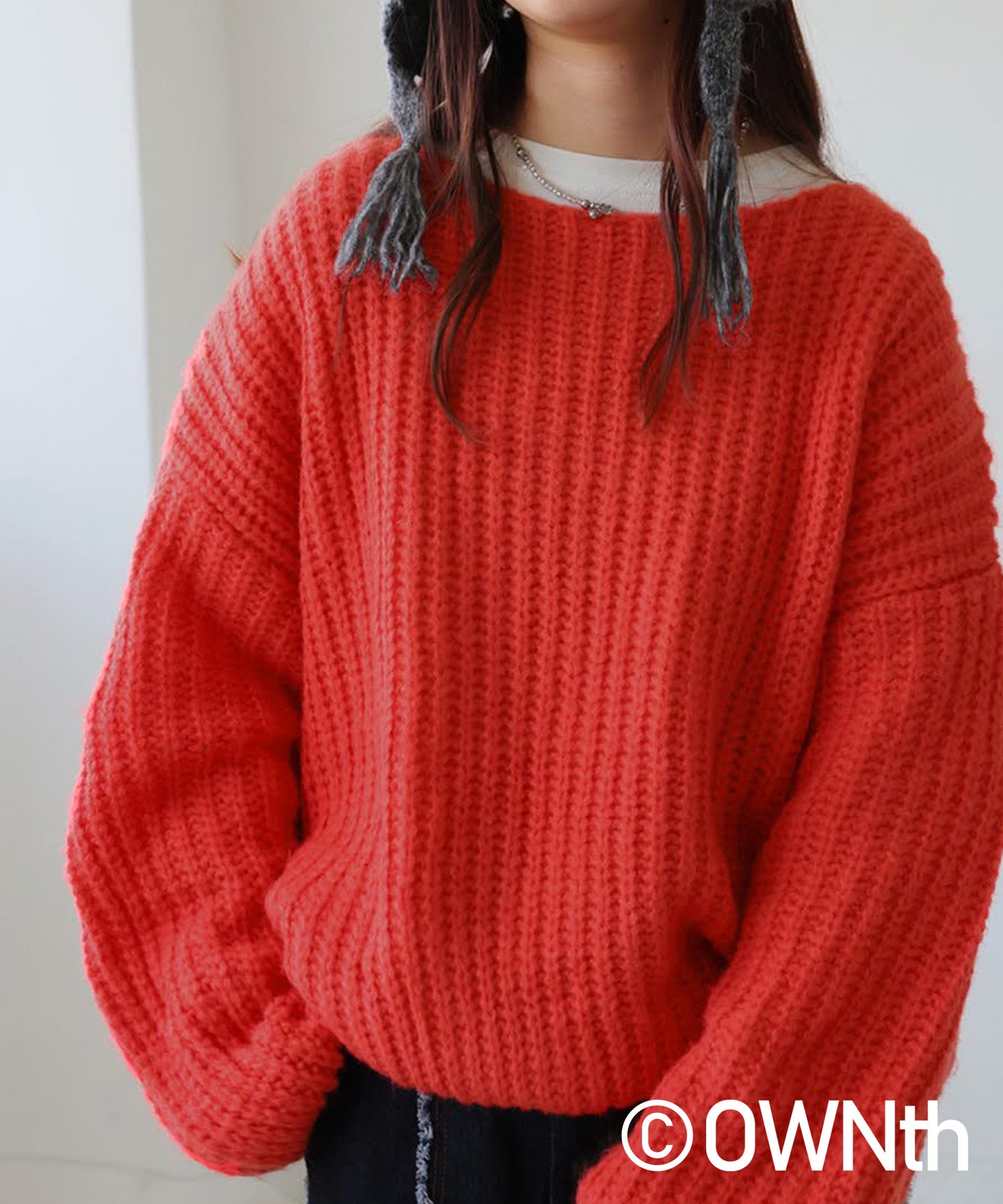 OWNth Ribbed Knit Top Ladies