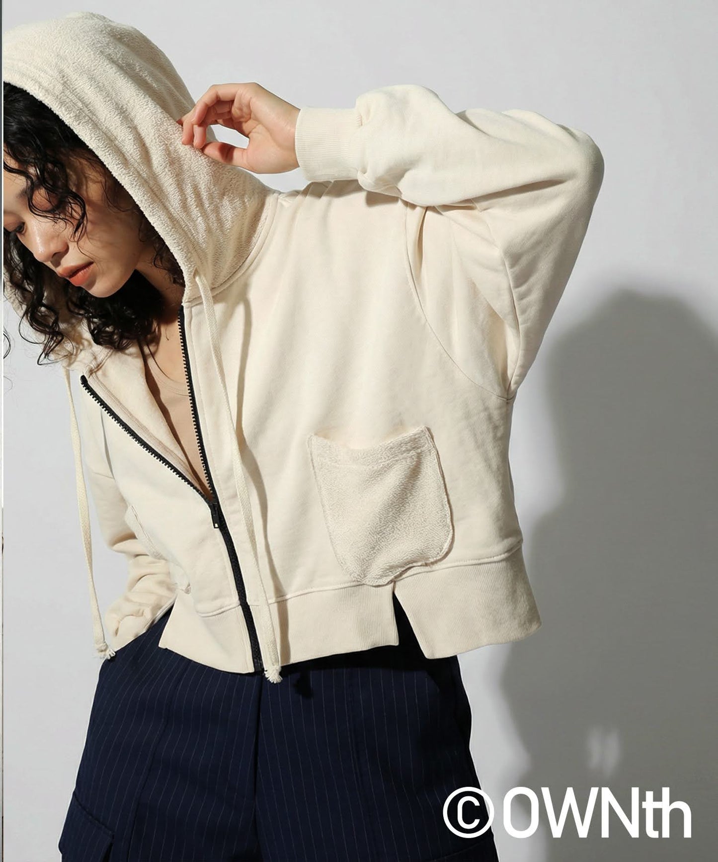 OWNth Fleece Zip-Up Hoodie Ladies