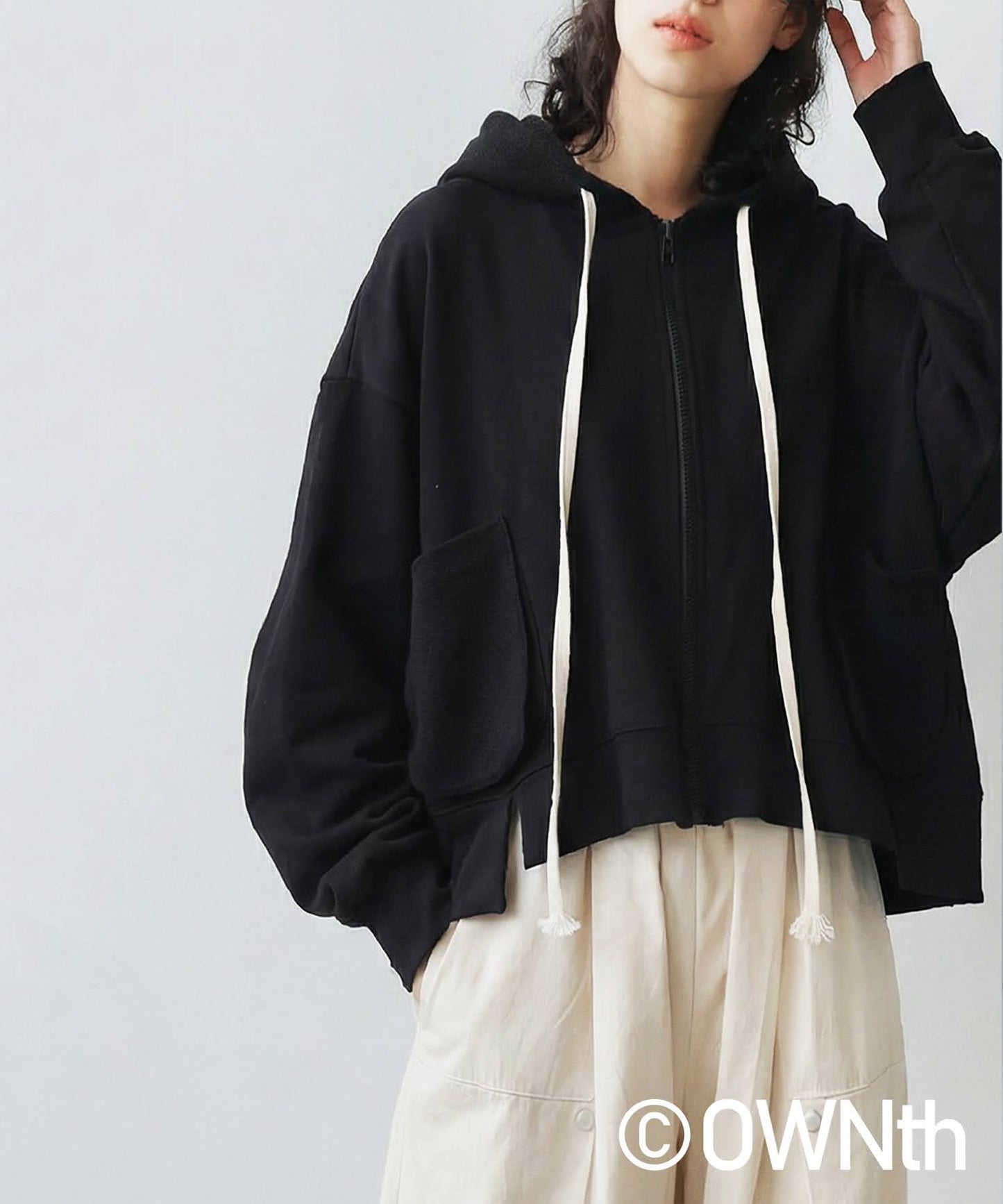 OWNth Fleece Zip-Up Hoodie Ladies