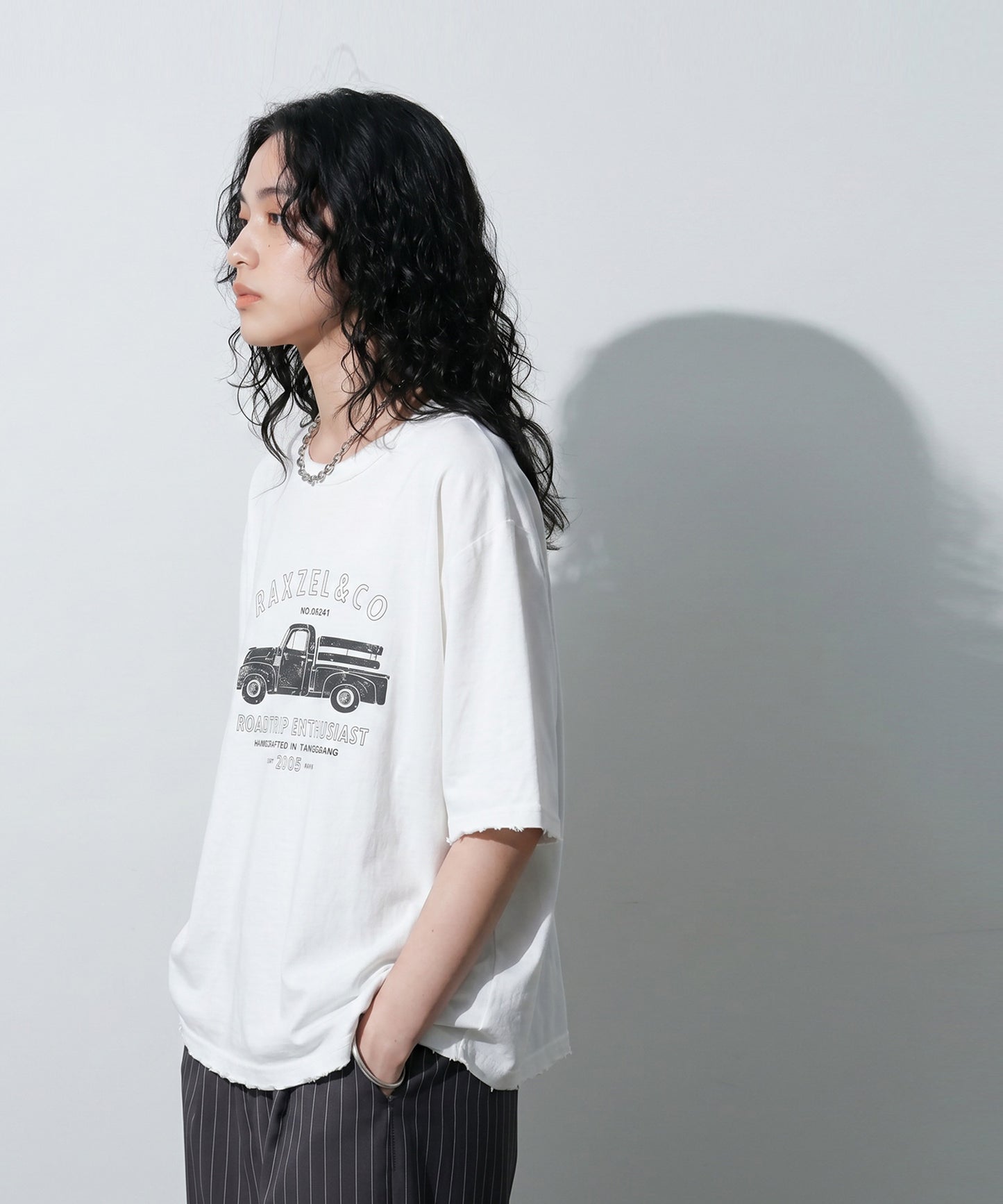 OWNth Vintage Print Distressed 100% Cotton T-Shirt Unisex