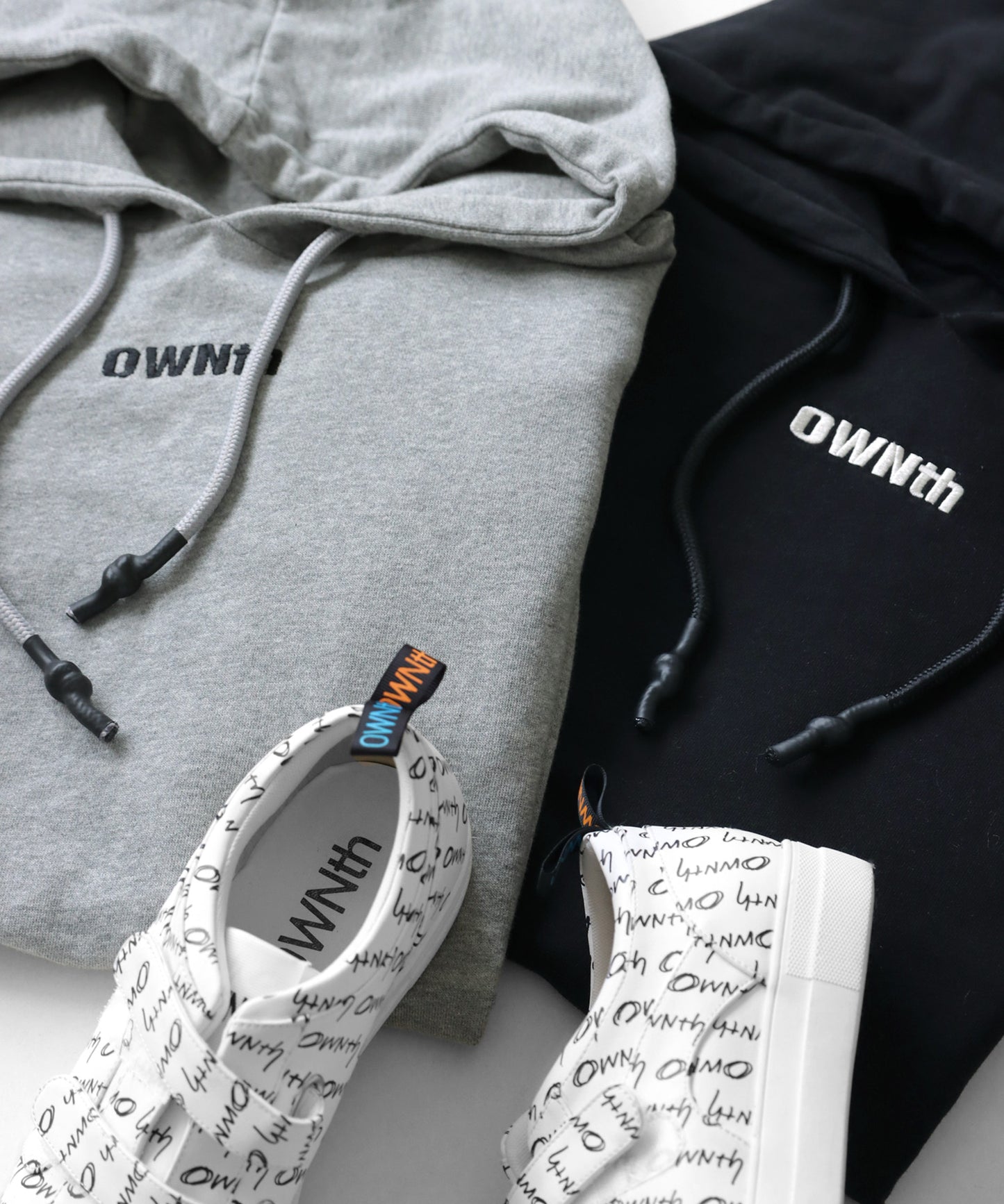 Shrink Chip Code Design "OWNth" Logo Hoodie Unisex