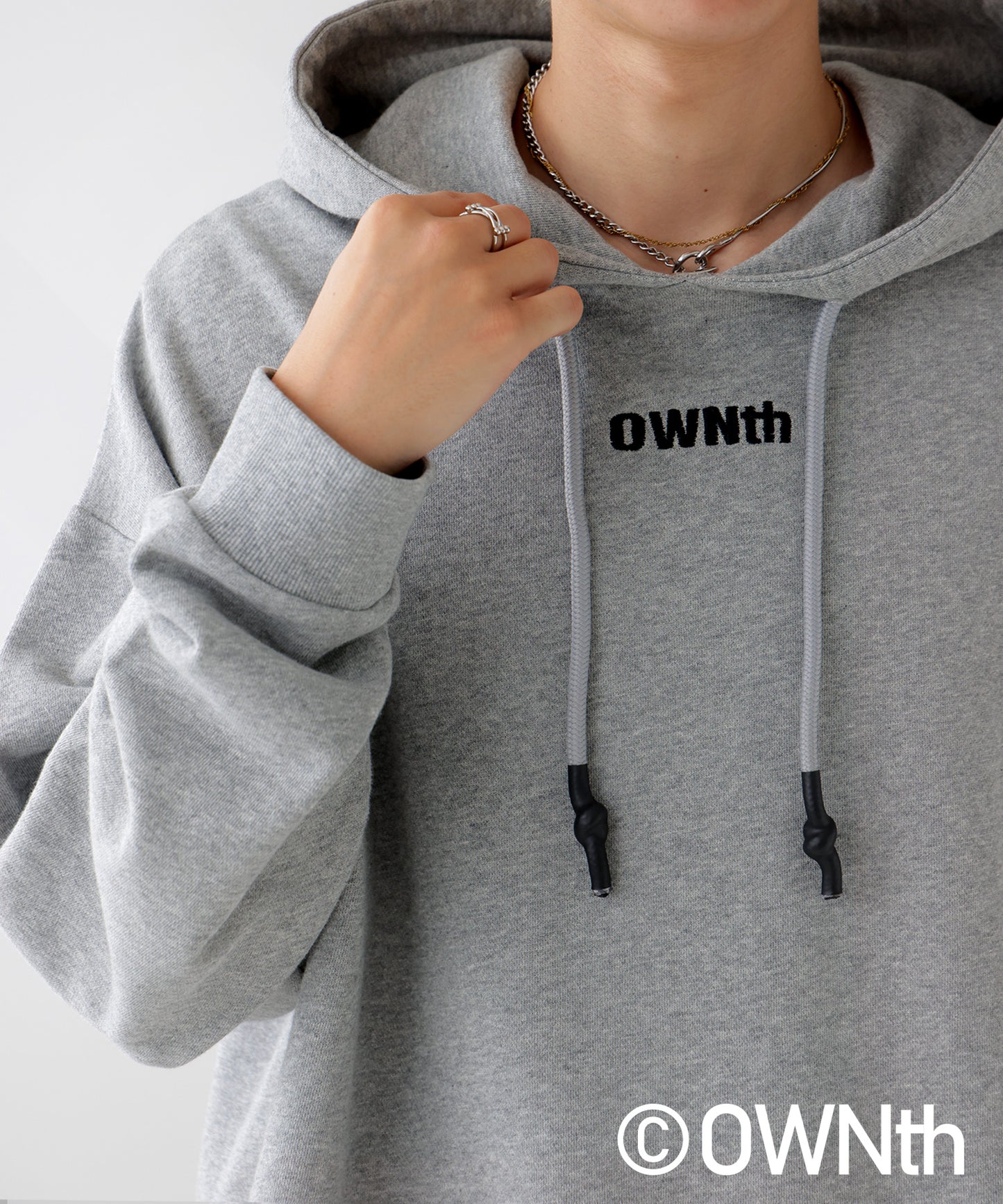 Shrink Chip Code Design "OWNth" Logo Hoodie Unisex