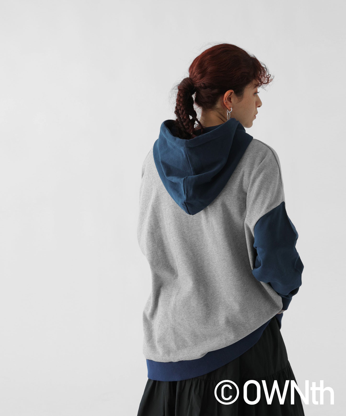 Switching Logo Hoodie Tops Unisex