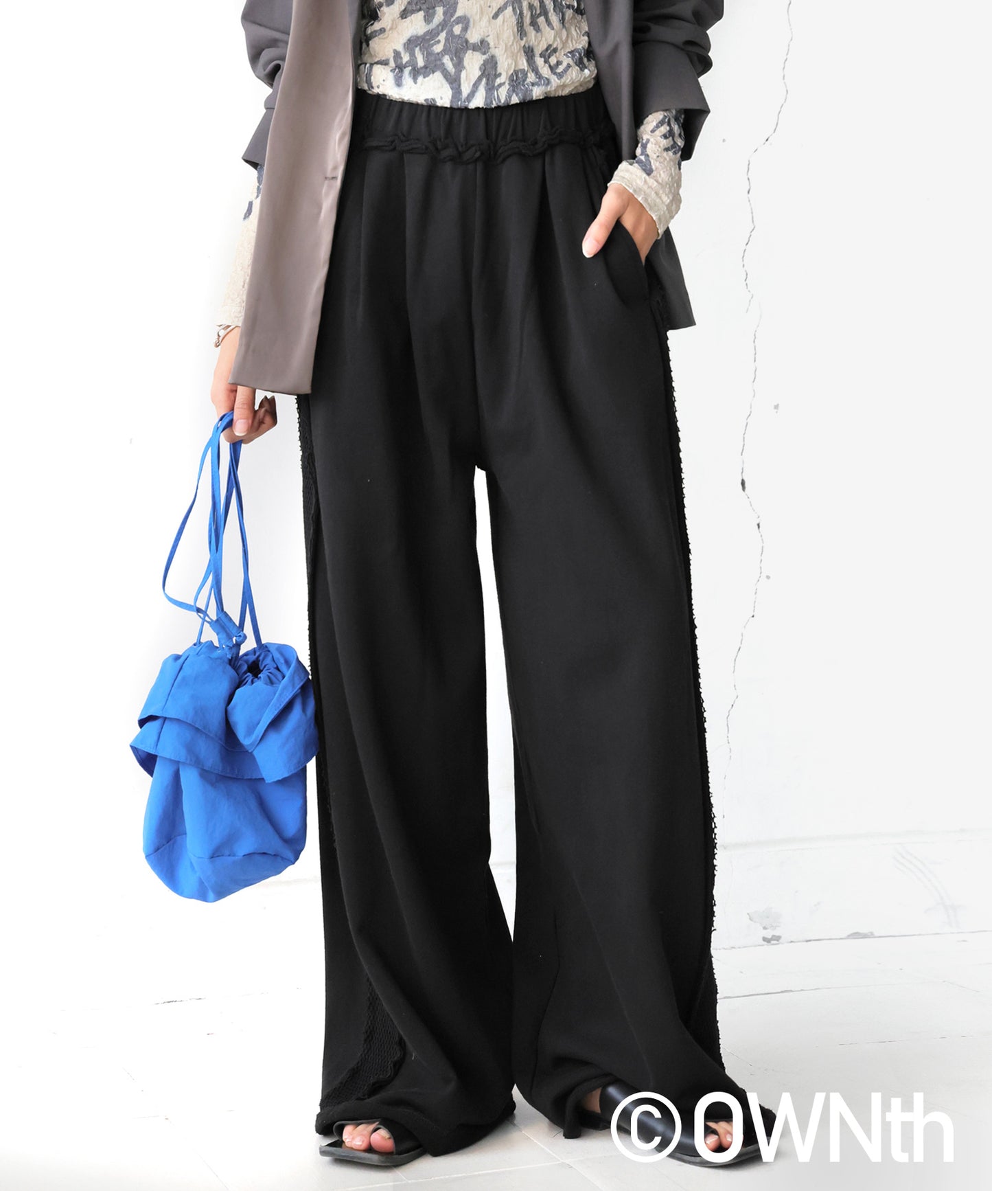 OWNth Unisex Mesh Line Pants