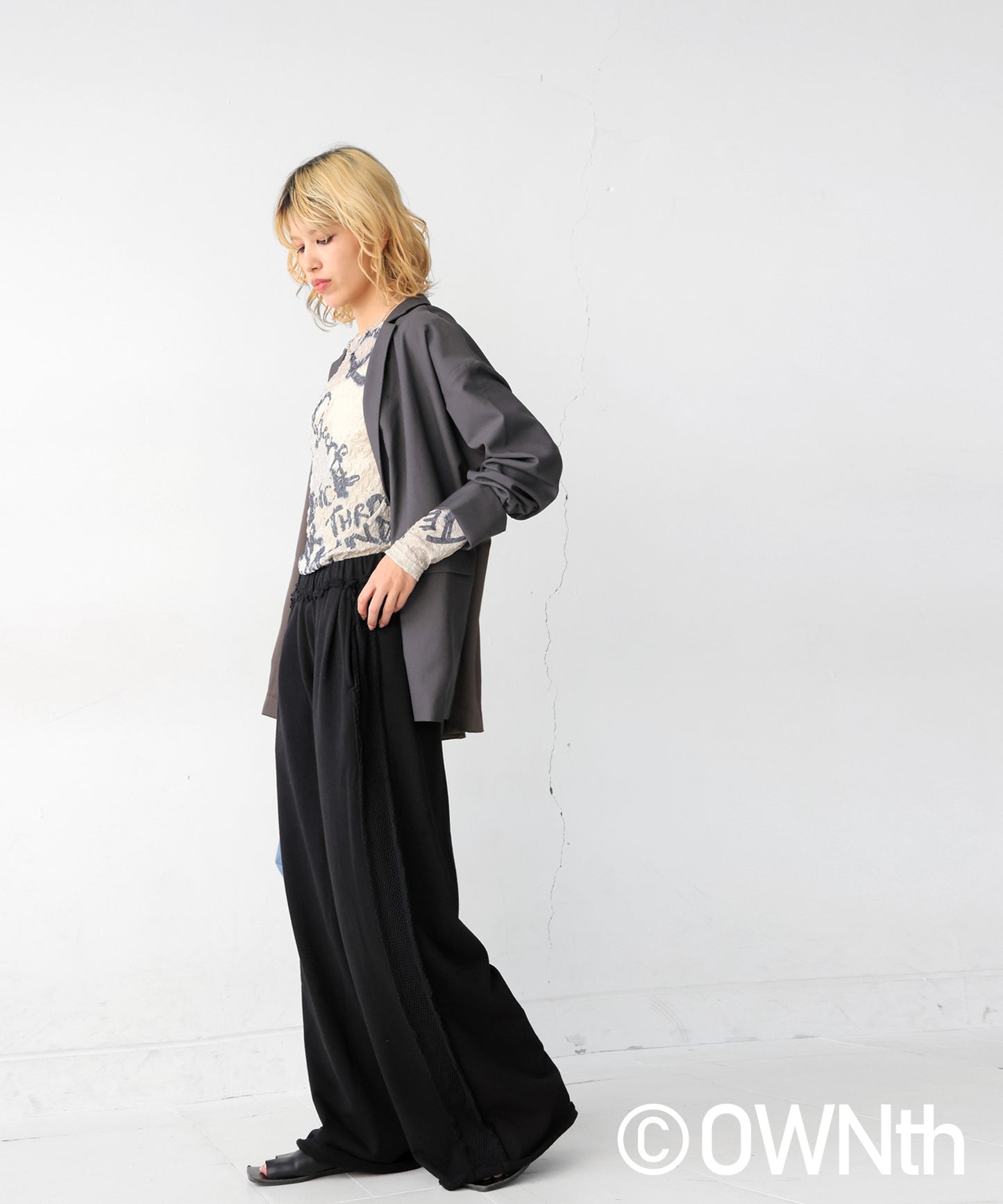 OWNth Unisex Mesh Line Pants