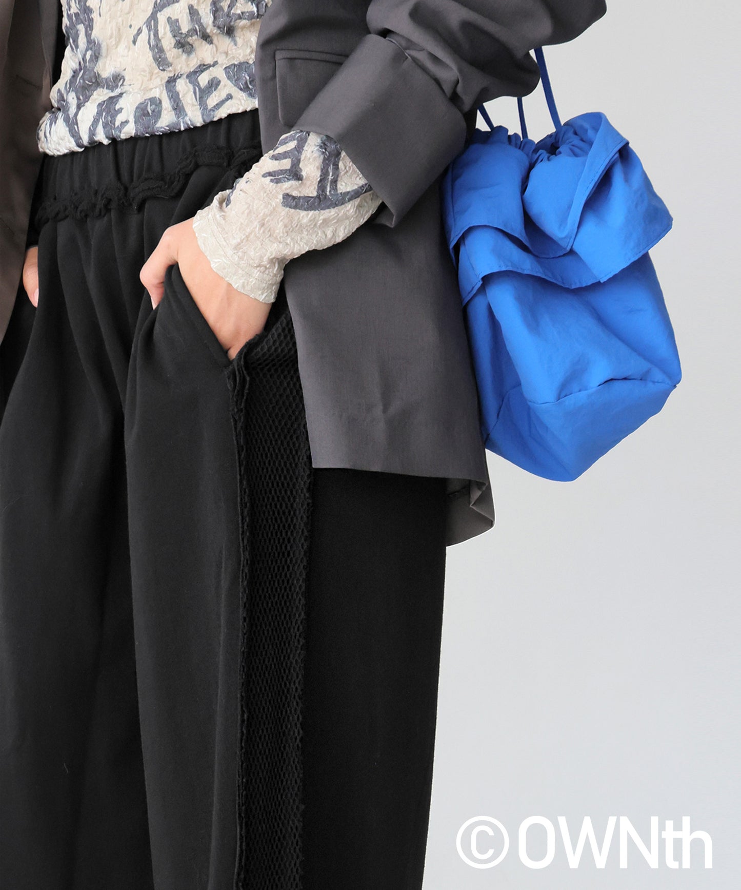 OWNth Unisex Mesh Line Pants