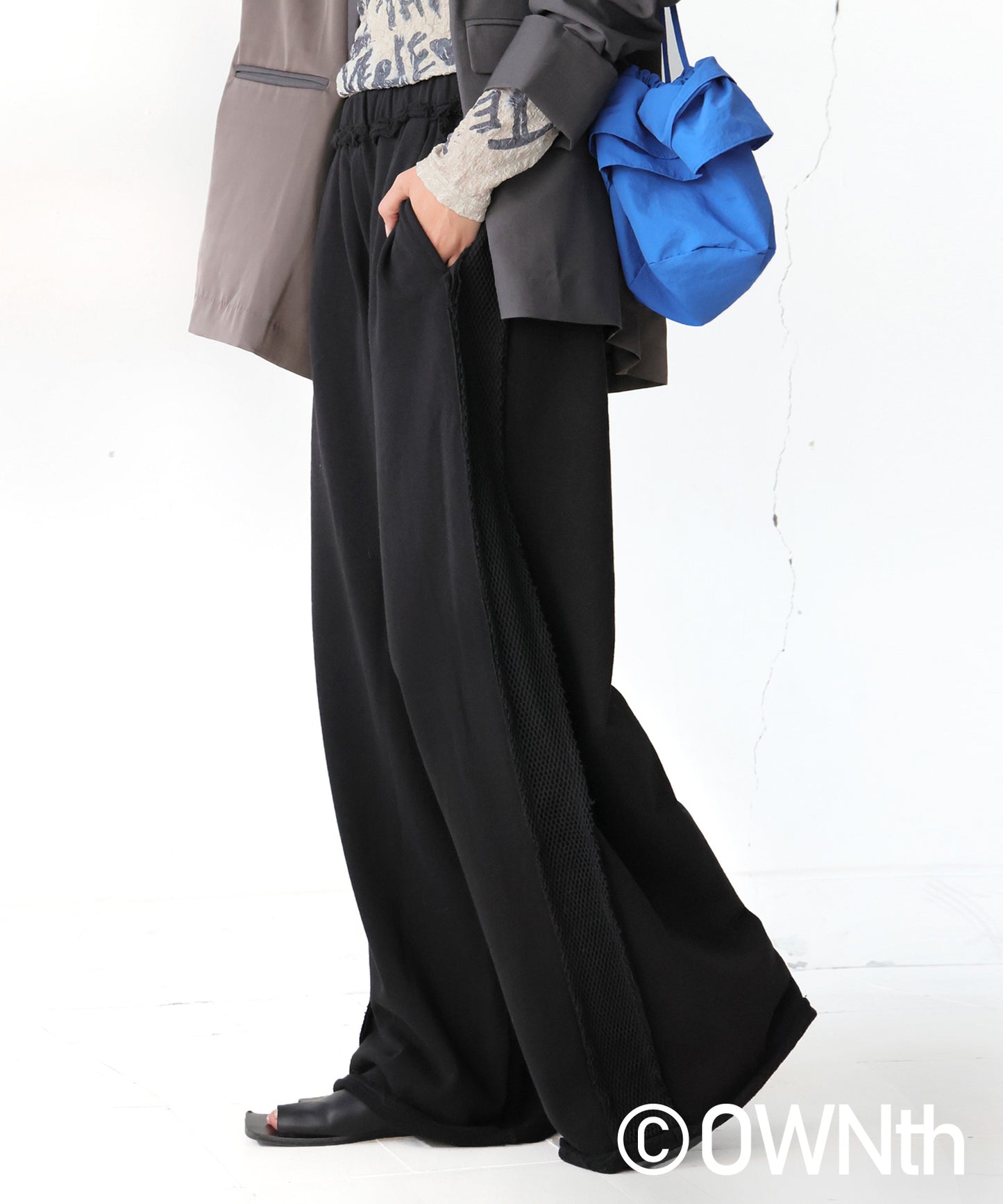 OWNth Unisex Mesh Line Pants