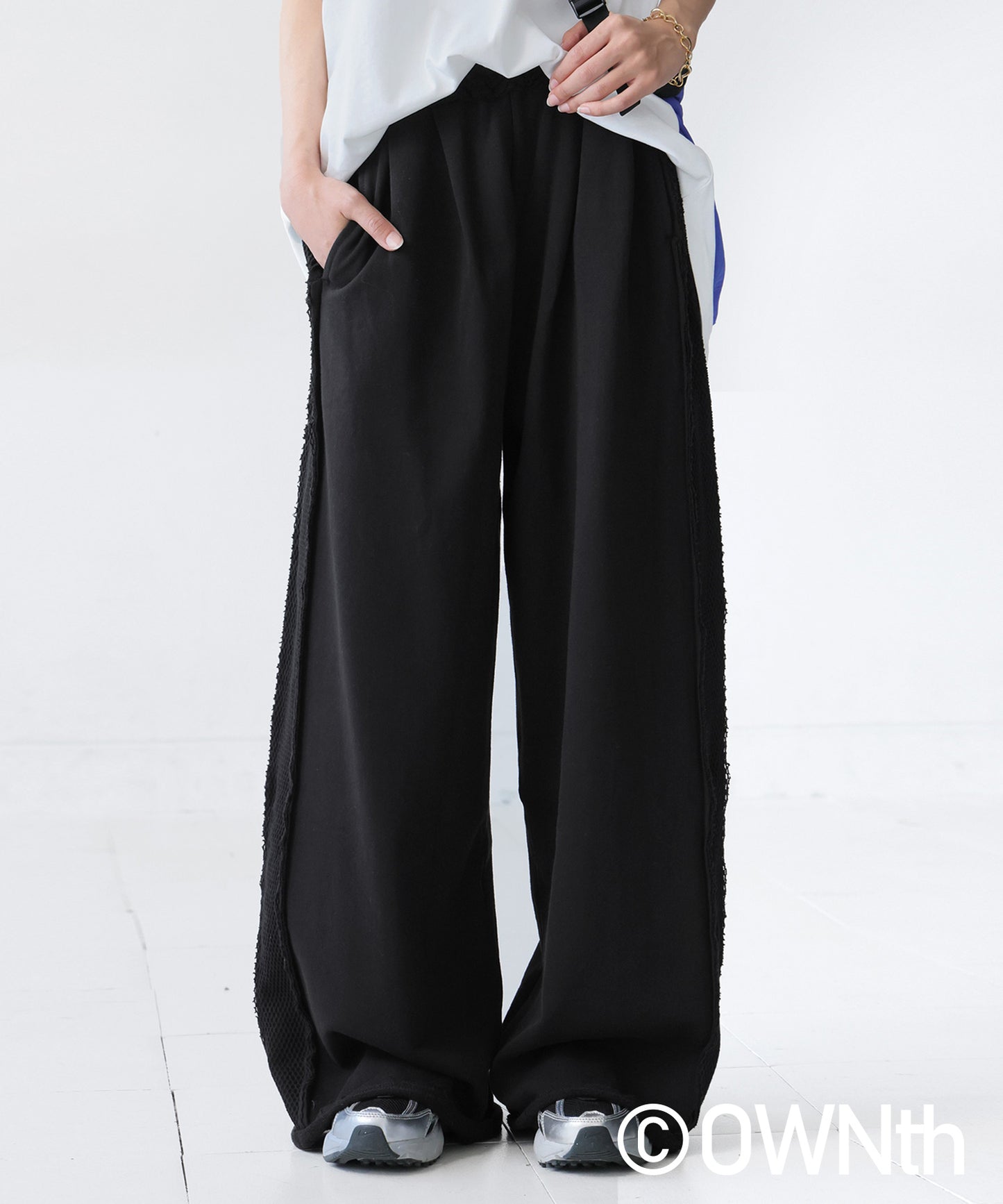 OWNth Unisex Mesh Line Pants