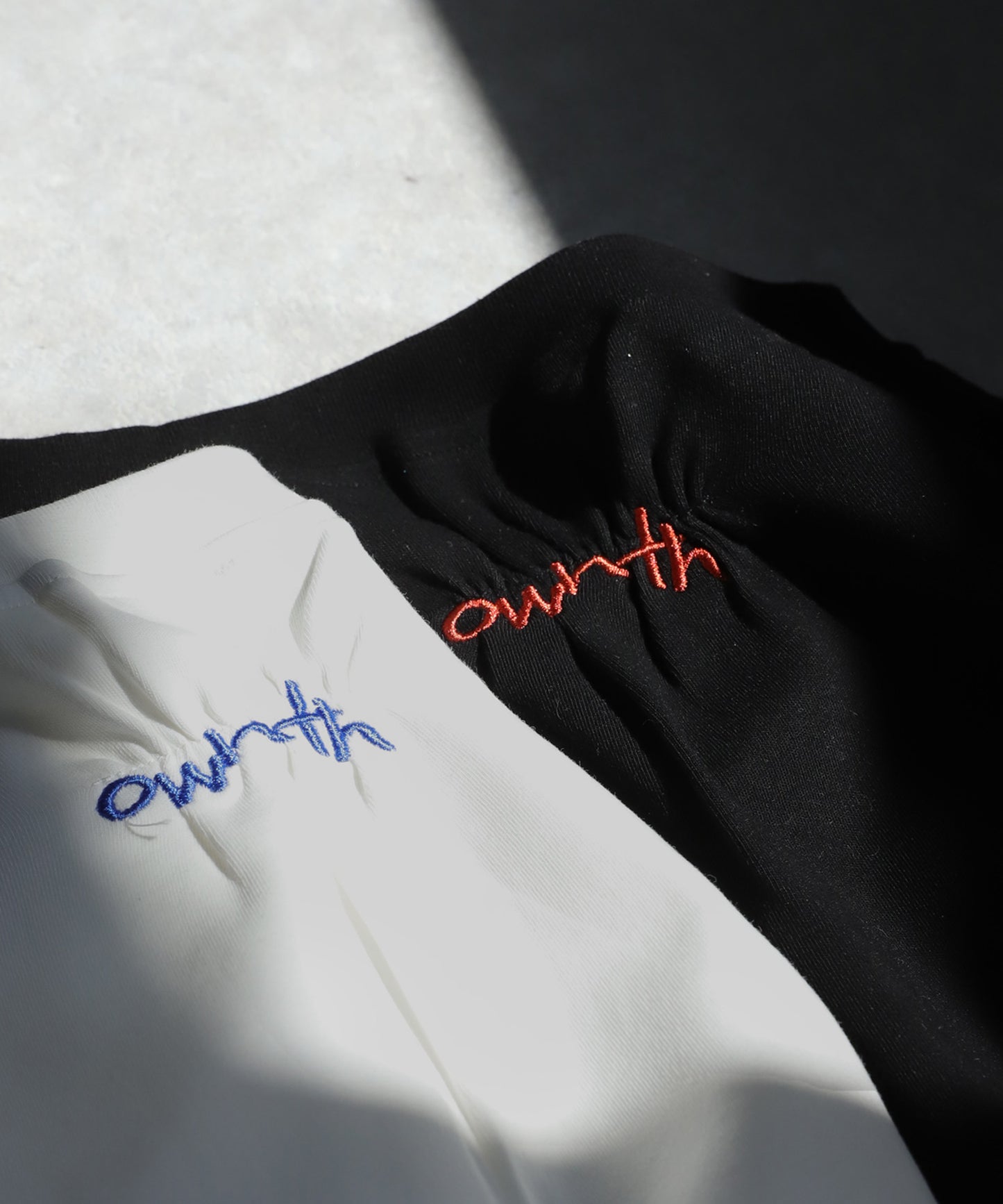 OWNth Ladies Tuck Design Embroidery Logo T-Shirt