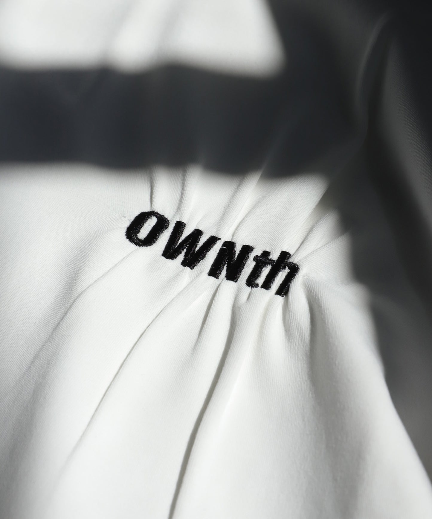 OWNth Ladies Tuck Design Embroidery Logo T-Shirt