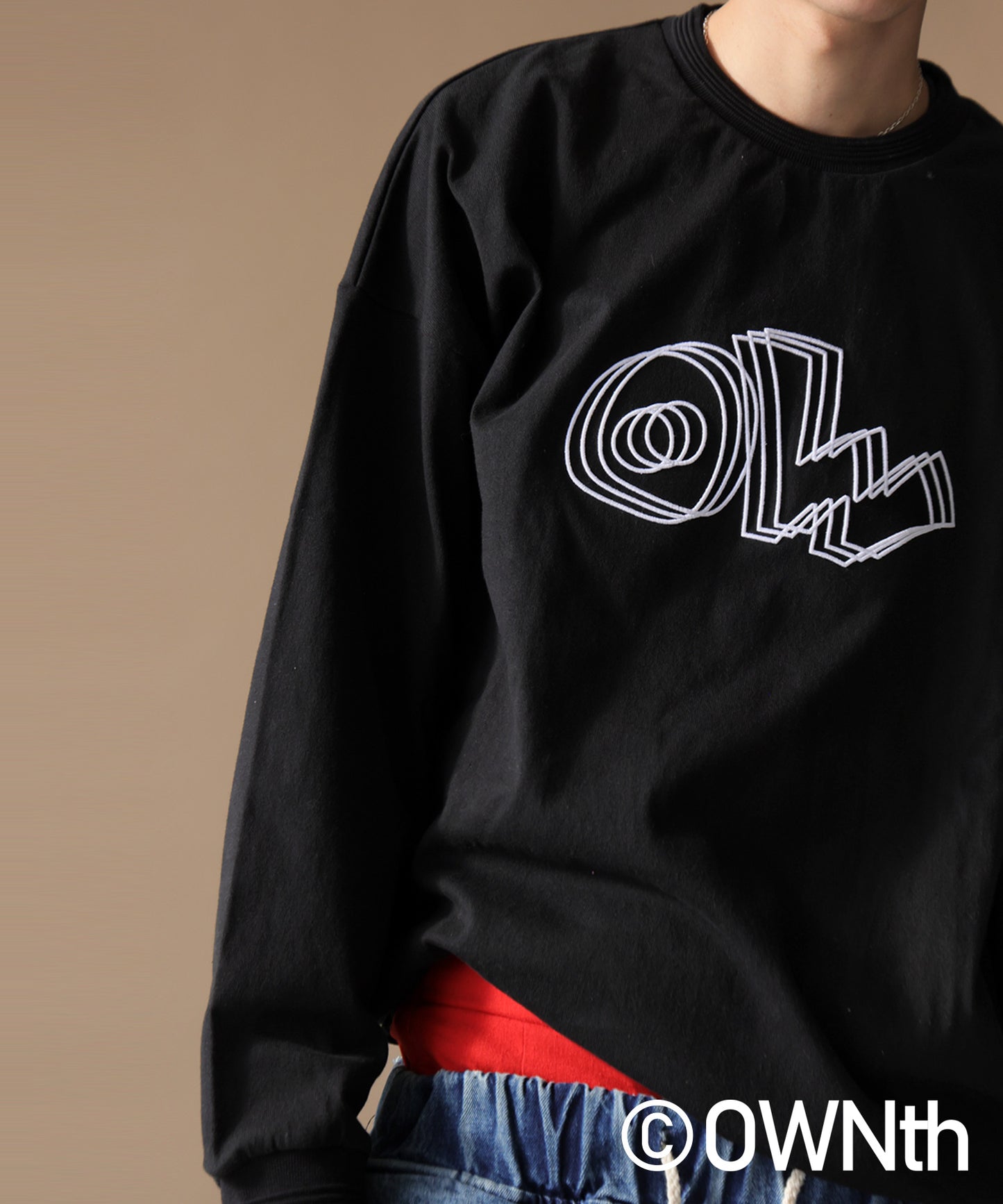 OWNth 25AW Logo Long T-Shirt Unisex