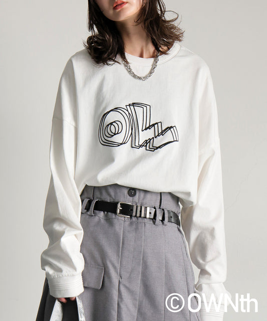 OWNth 25AW Logo Long T-Shirt Unisex