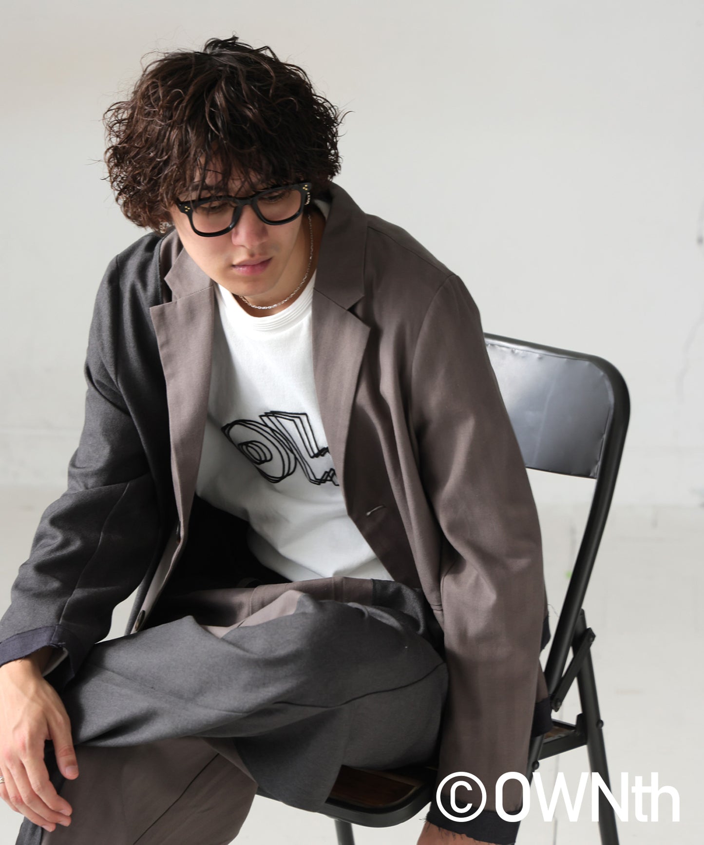 OWNth 25AW Logo Long T-Shirt Unisex