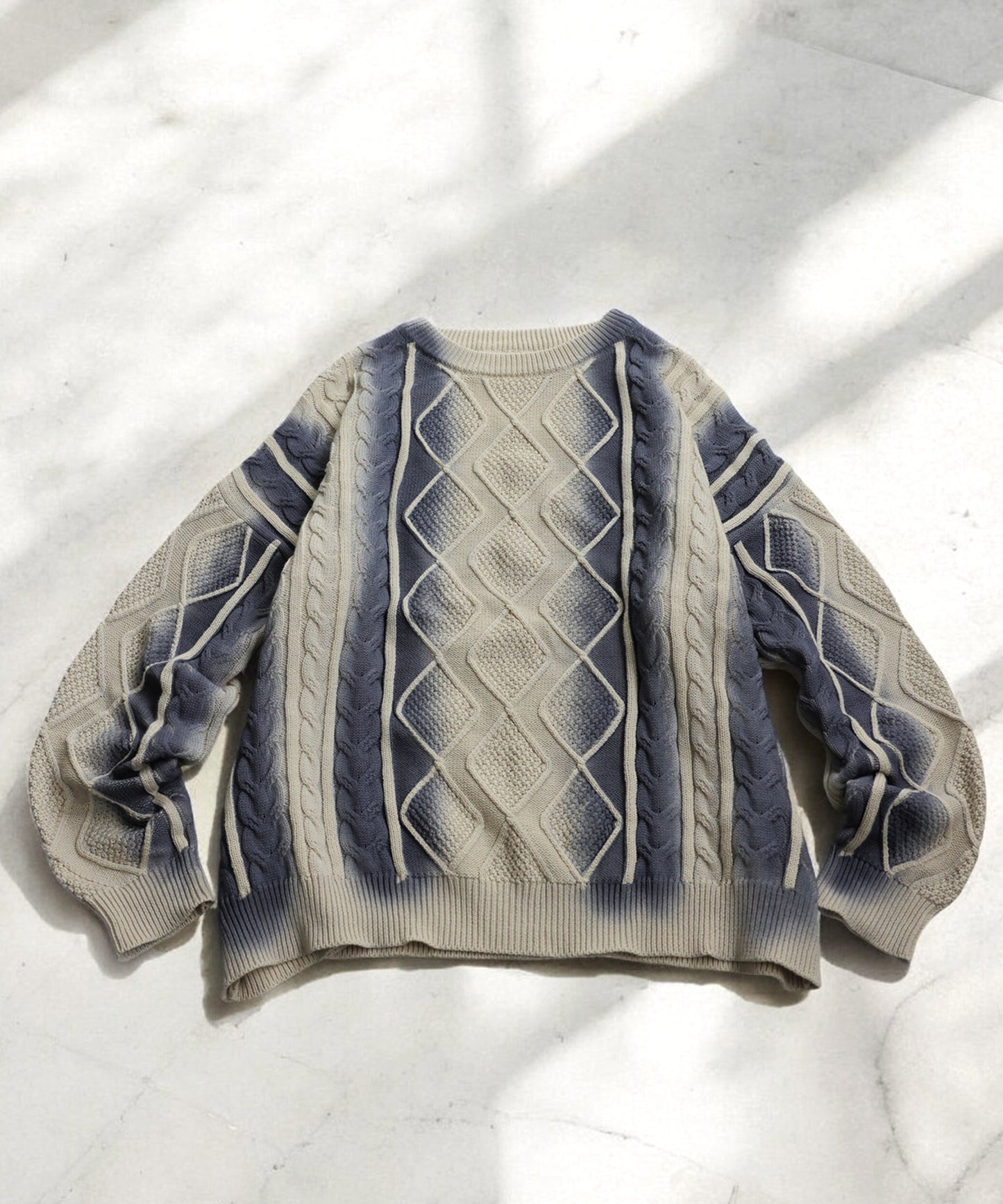 OWNth Color-Coordinated Spray Knit Ladies