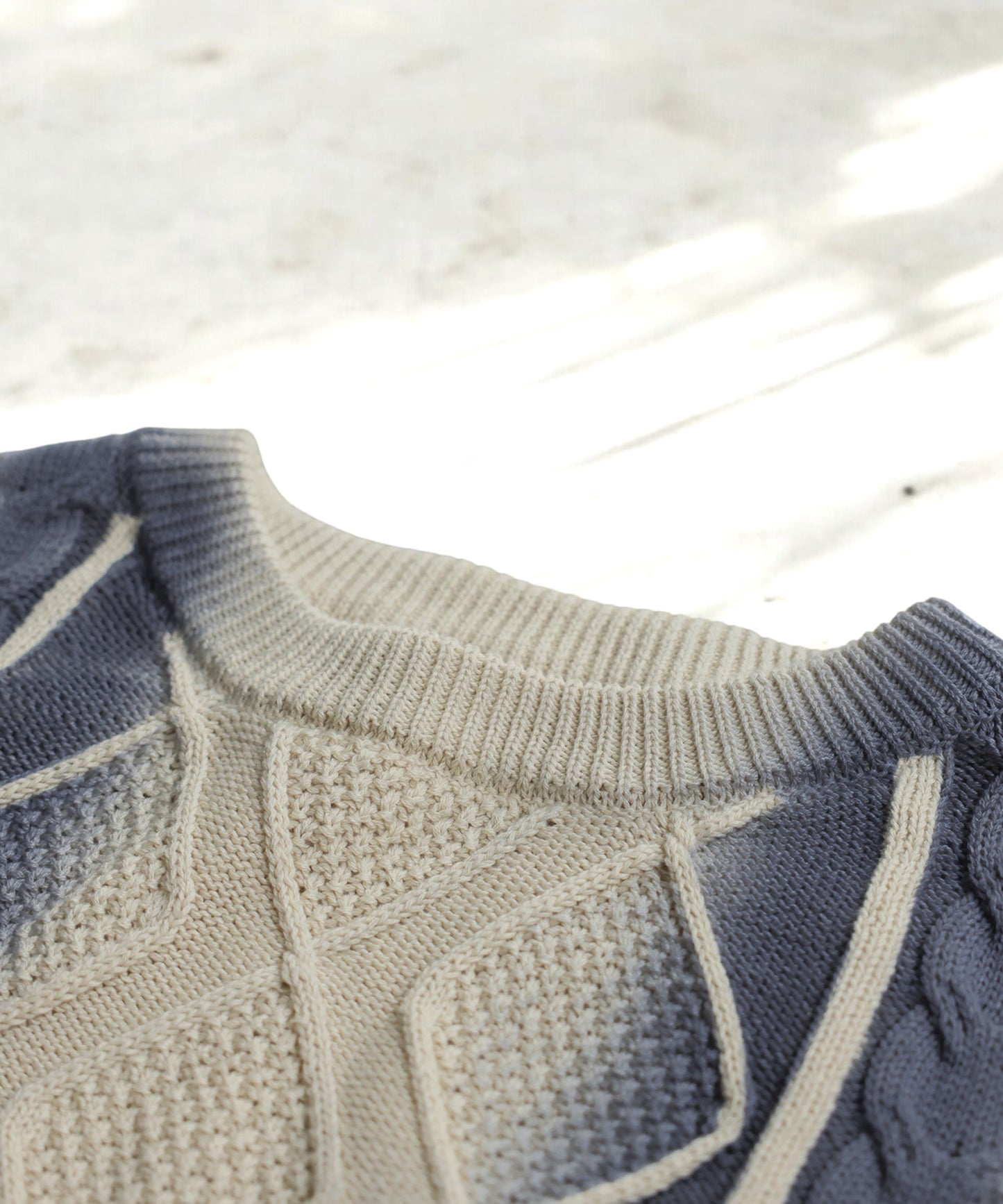 OWNth Color-Coordinated Spray Knit Men's