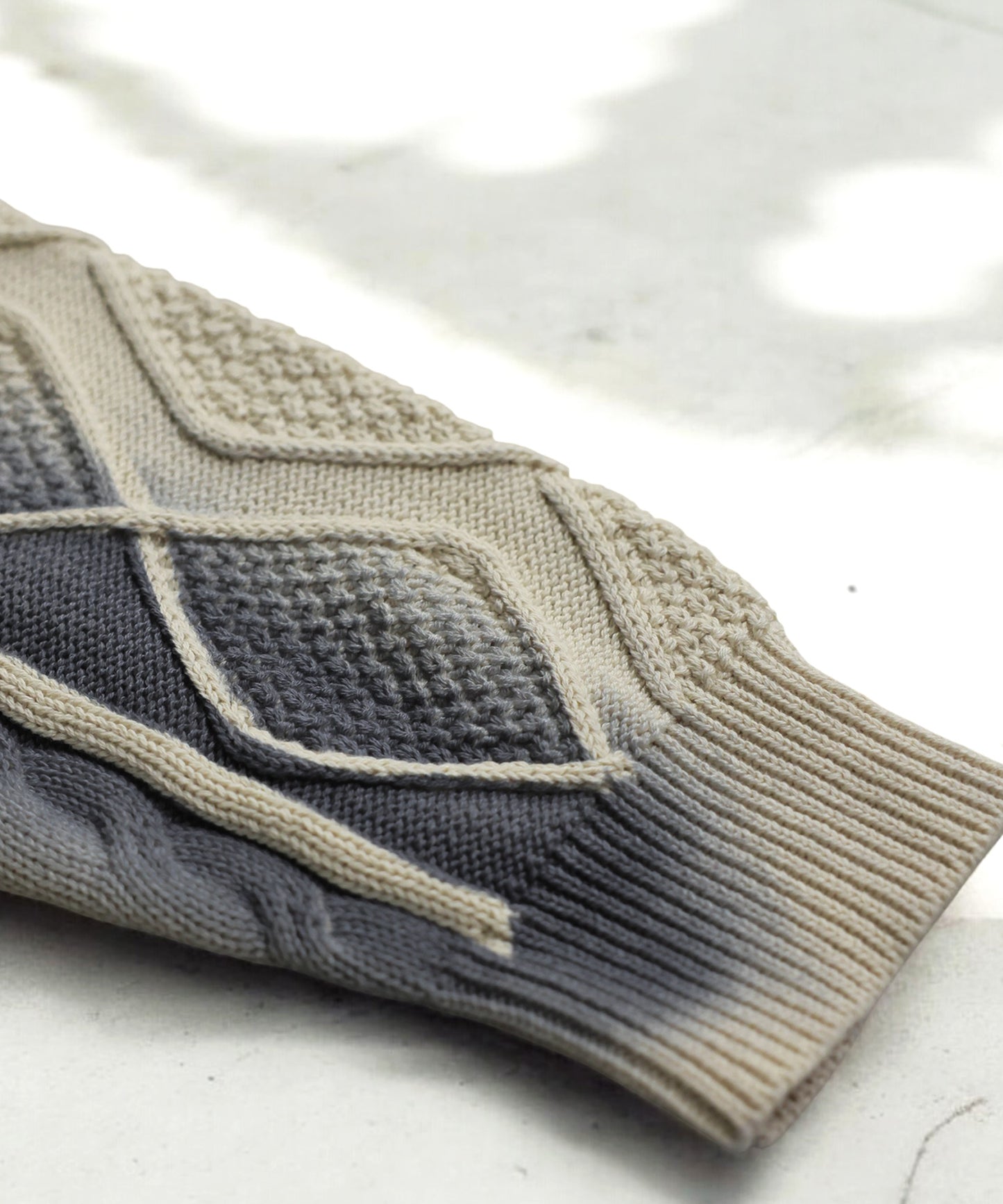 OWNth Color-Coordinated Spray Knit Men's