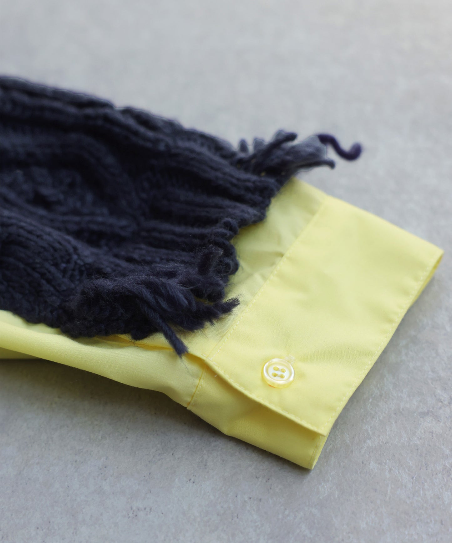 OWNth Cable Knit Zip Cardigan Men's