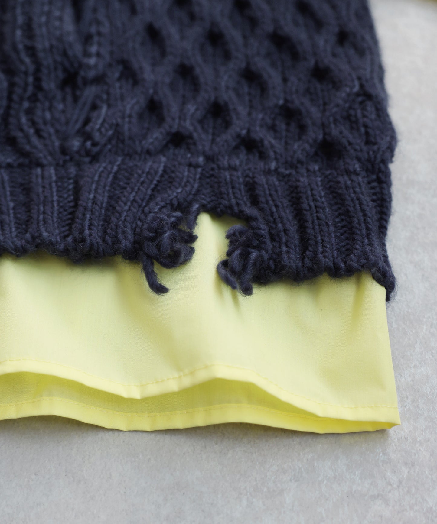 OWNth Cable Knit Zip Cardigan Men's