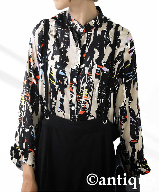 Art pattern design shirt Ladies