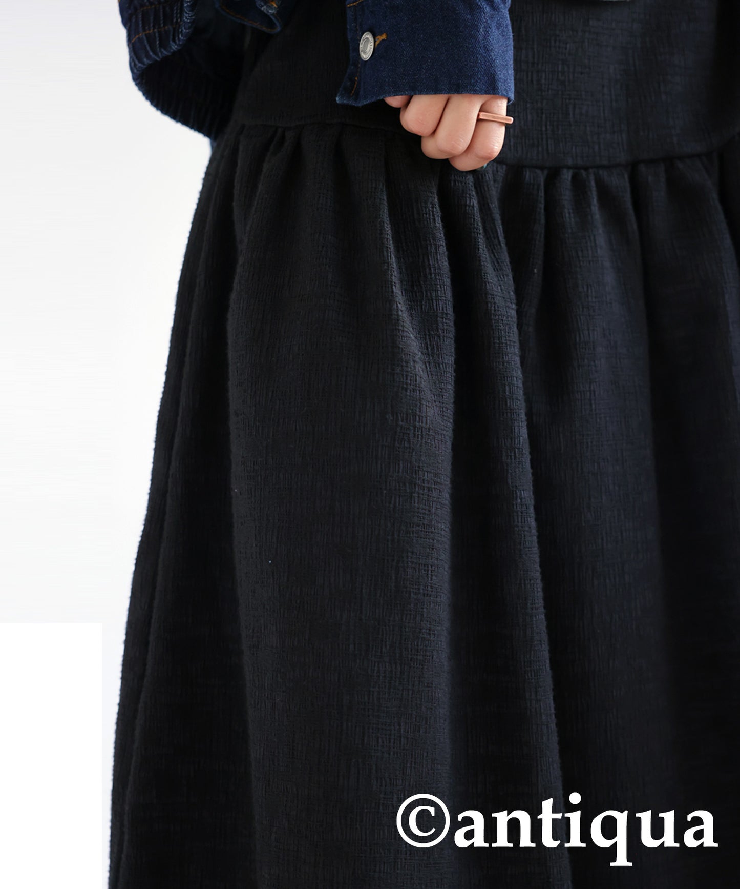 Jacquard Flare Skirt Ladies