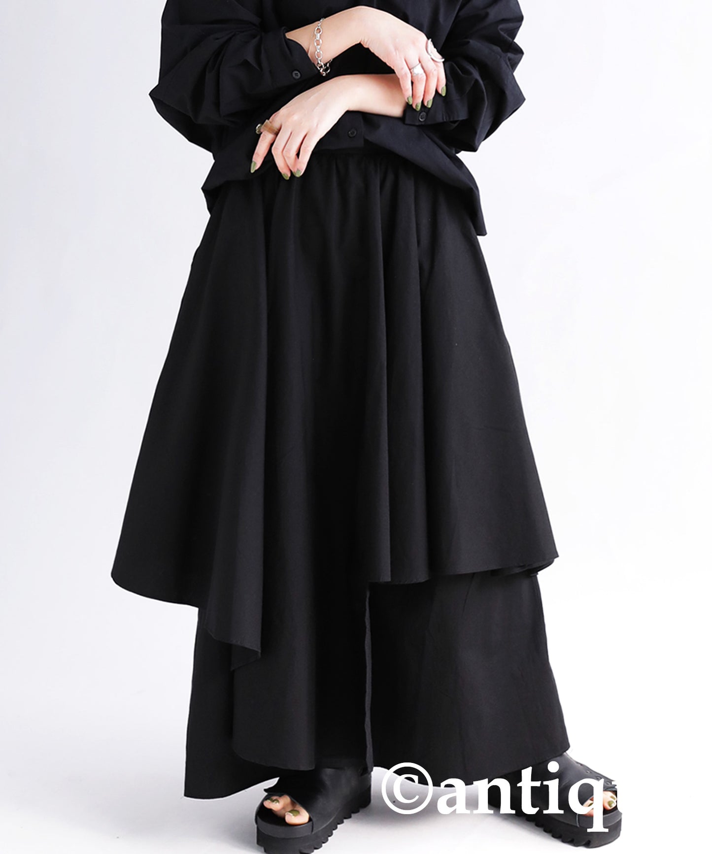 Asymmetric Rayer Dress Ladies