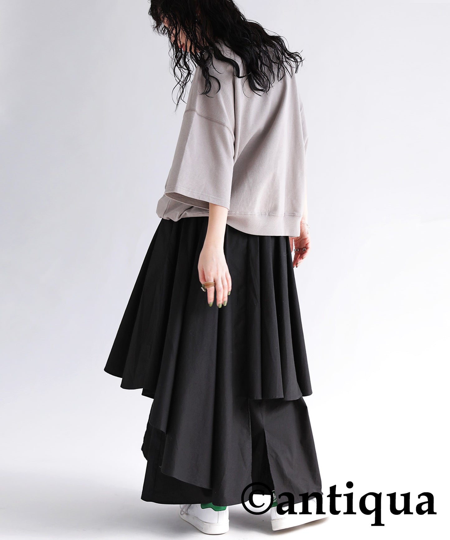 Asymmetric Rayer Dress Ladies