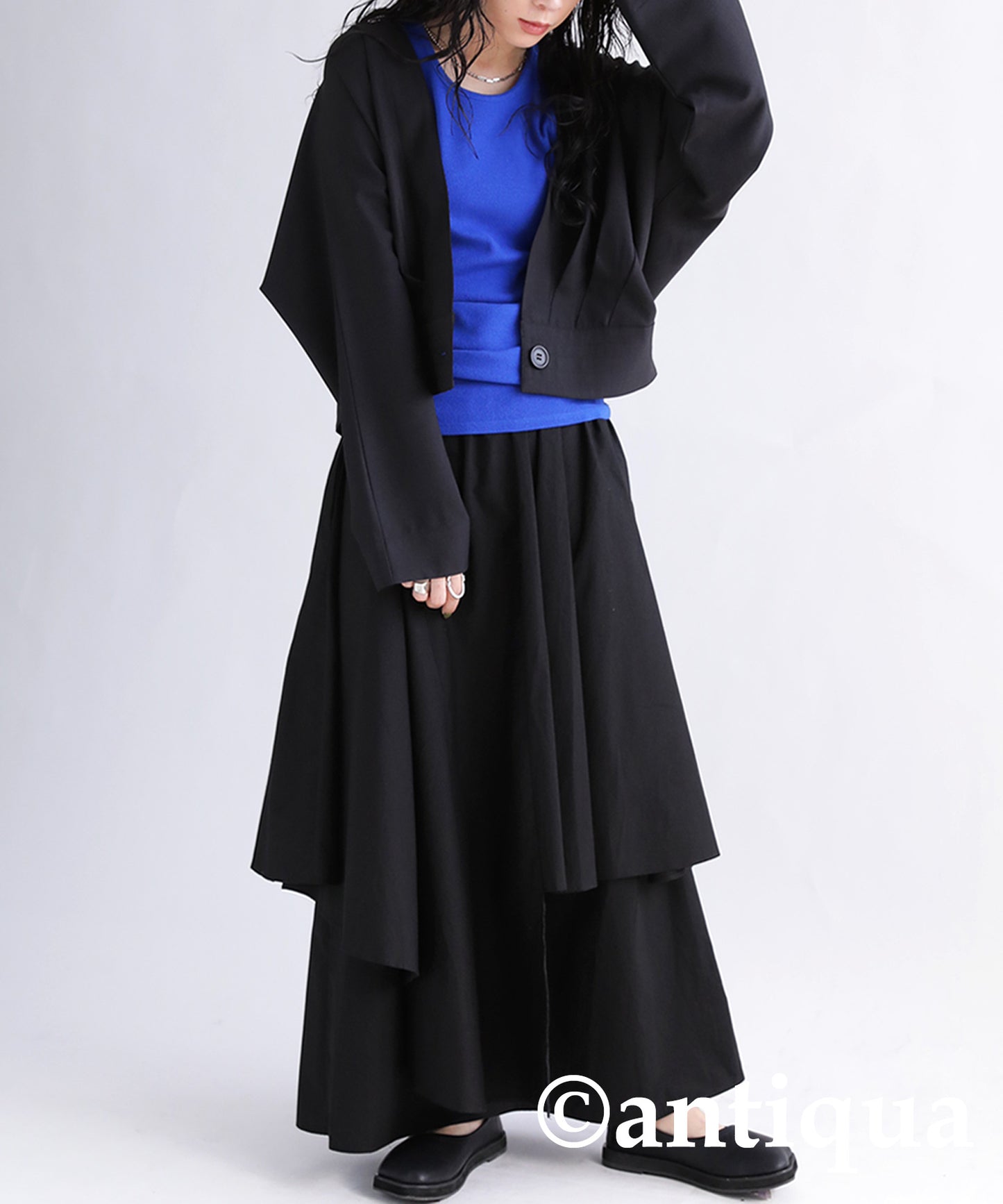 Asymmetric Rayer Dress Ladies