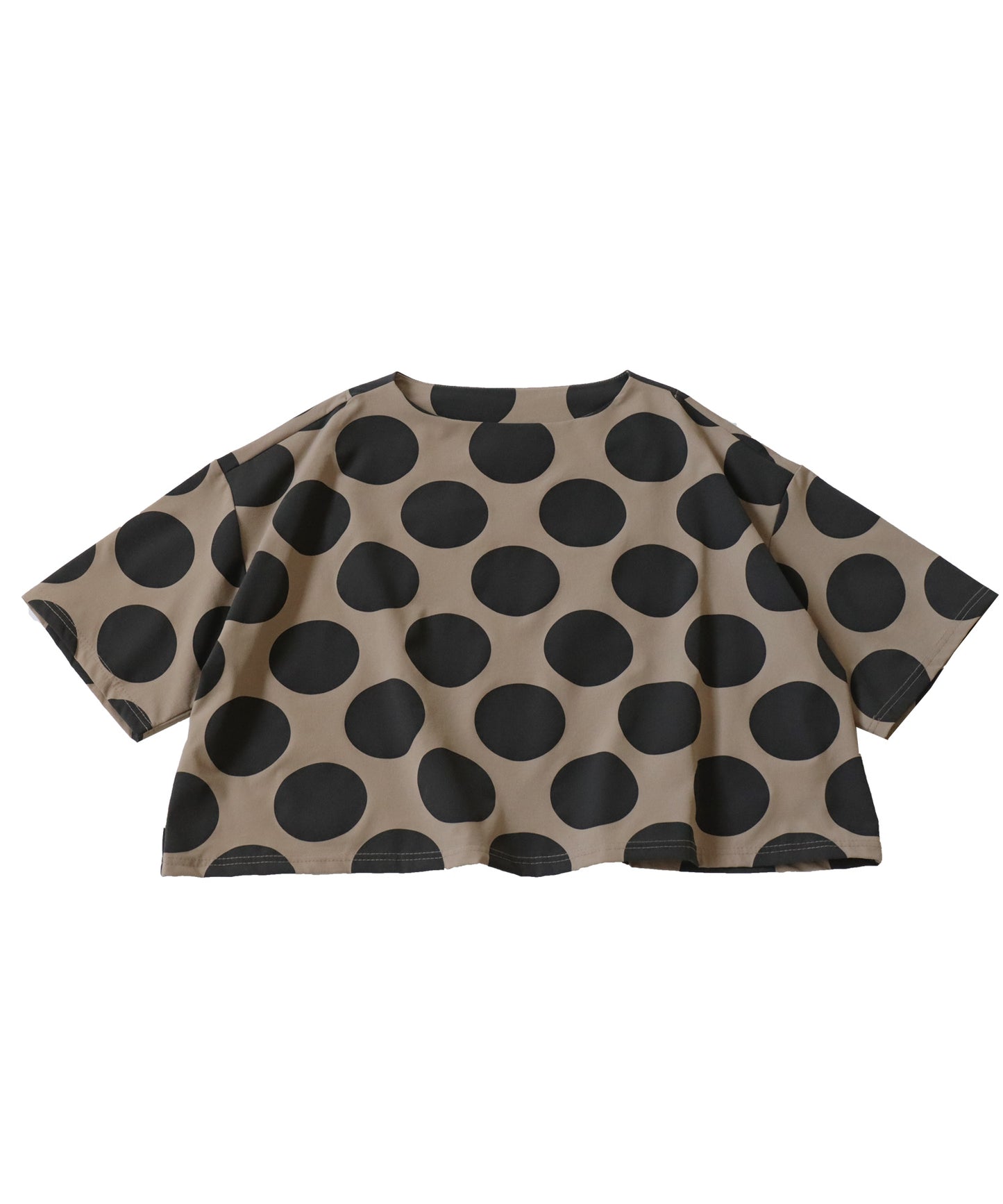 Retro dot pattern tops Ladies