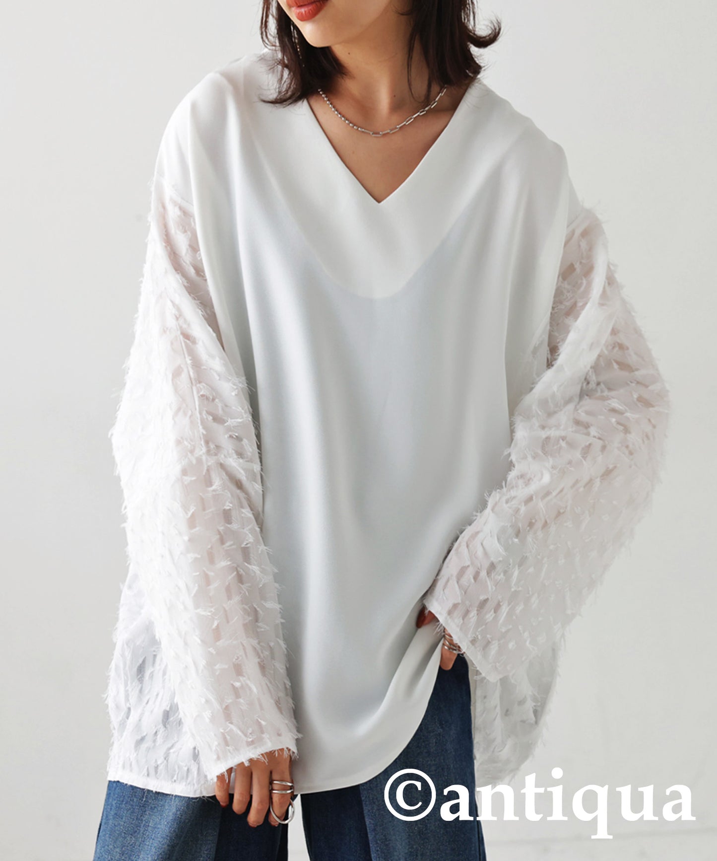 Fringe Dolman Sleeve Tops Ladies