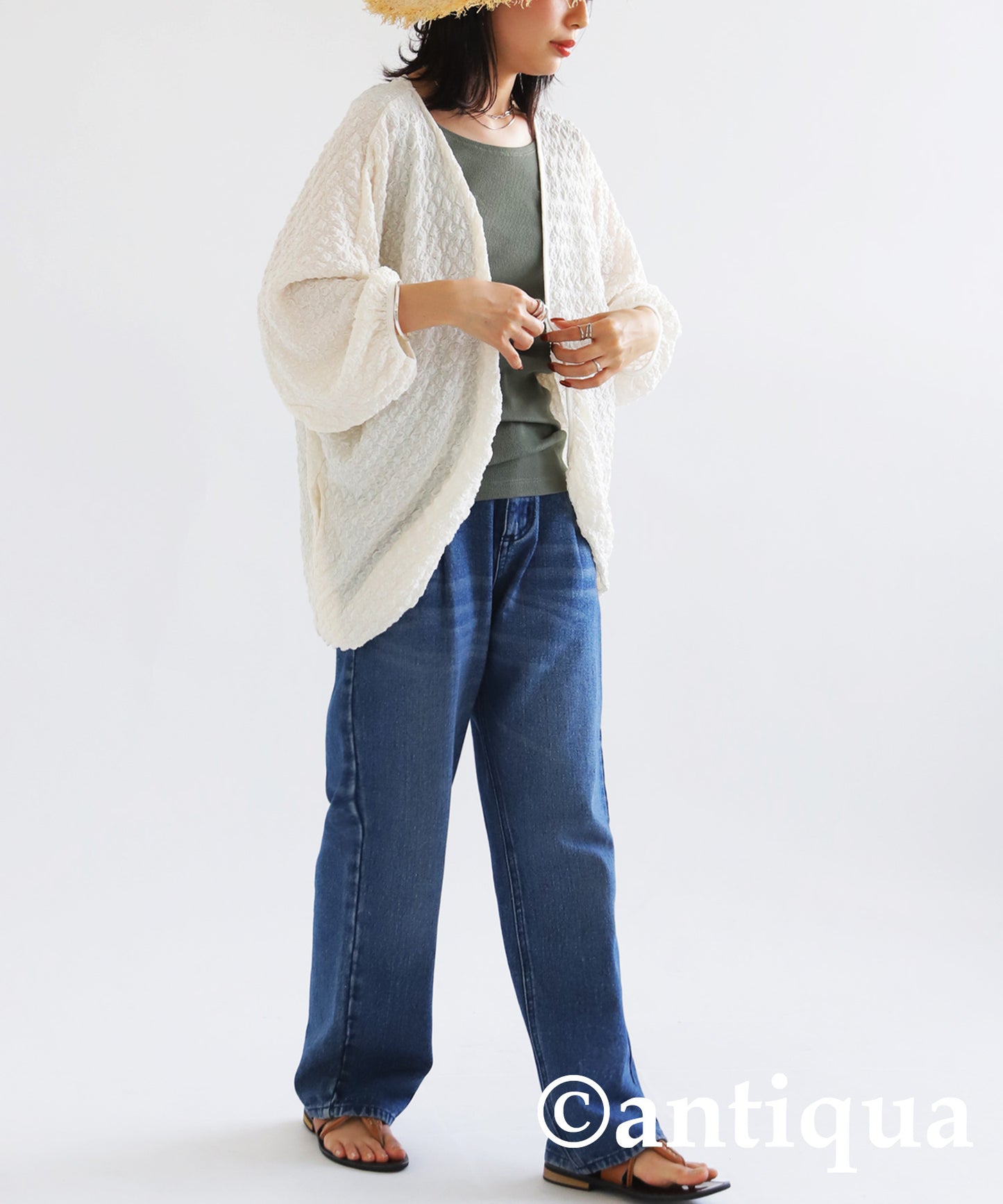 Pocopoco dolman cardigan Ladies