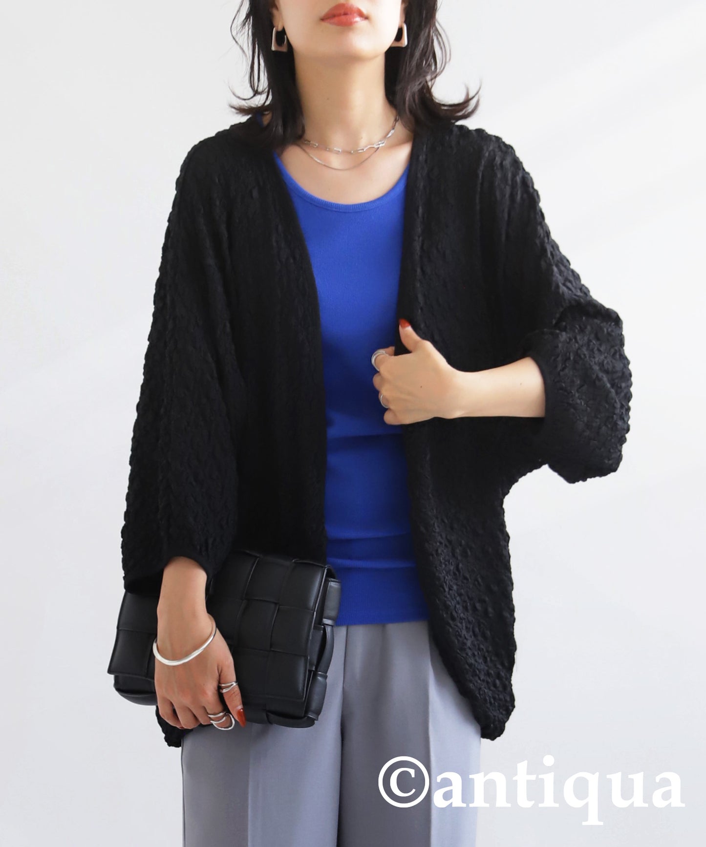 Pocopoco dolman cardigan Ladies