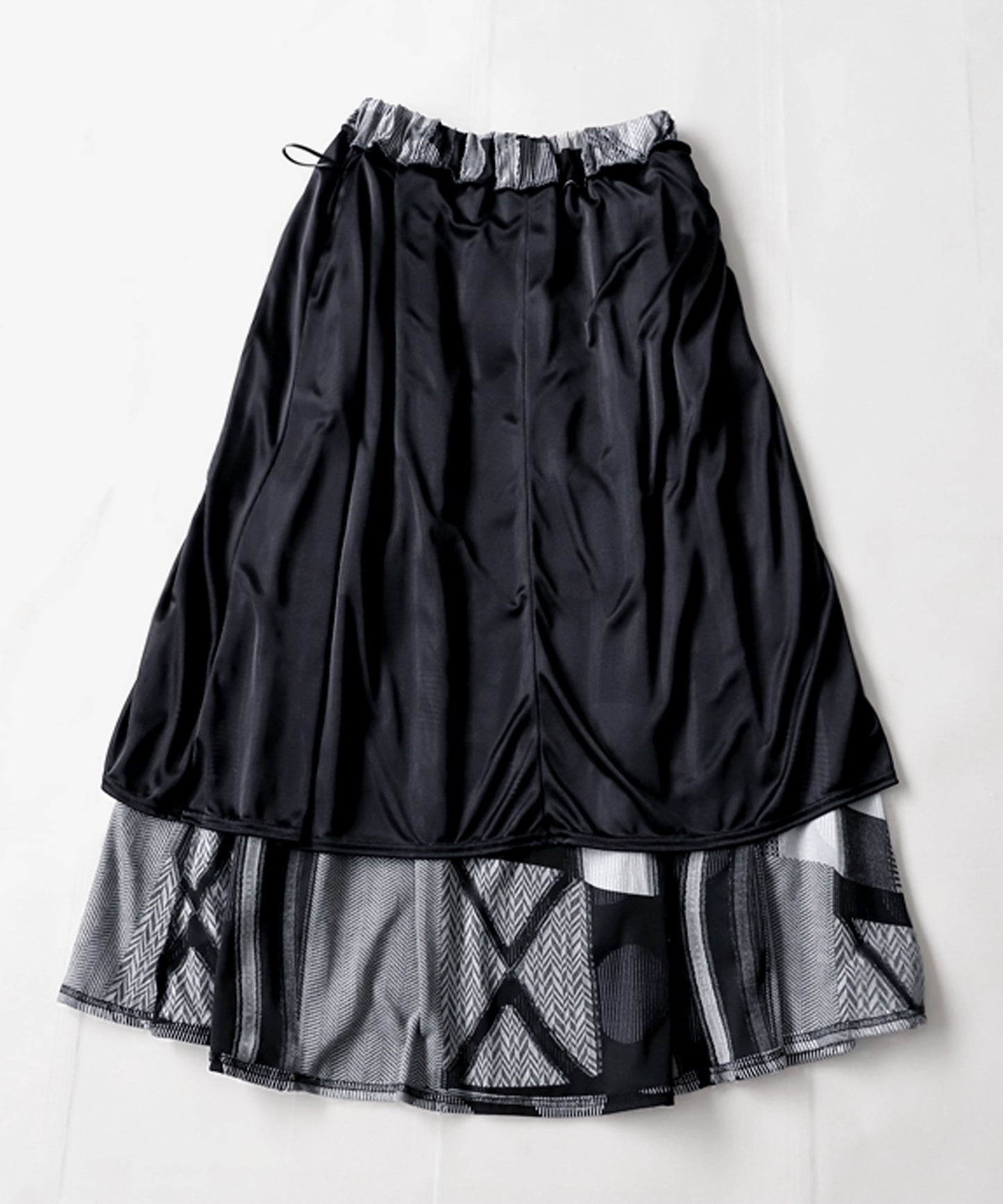 Flare Ladies Long skirt Dot