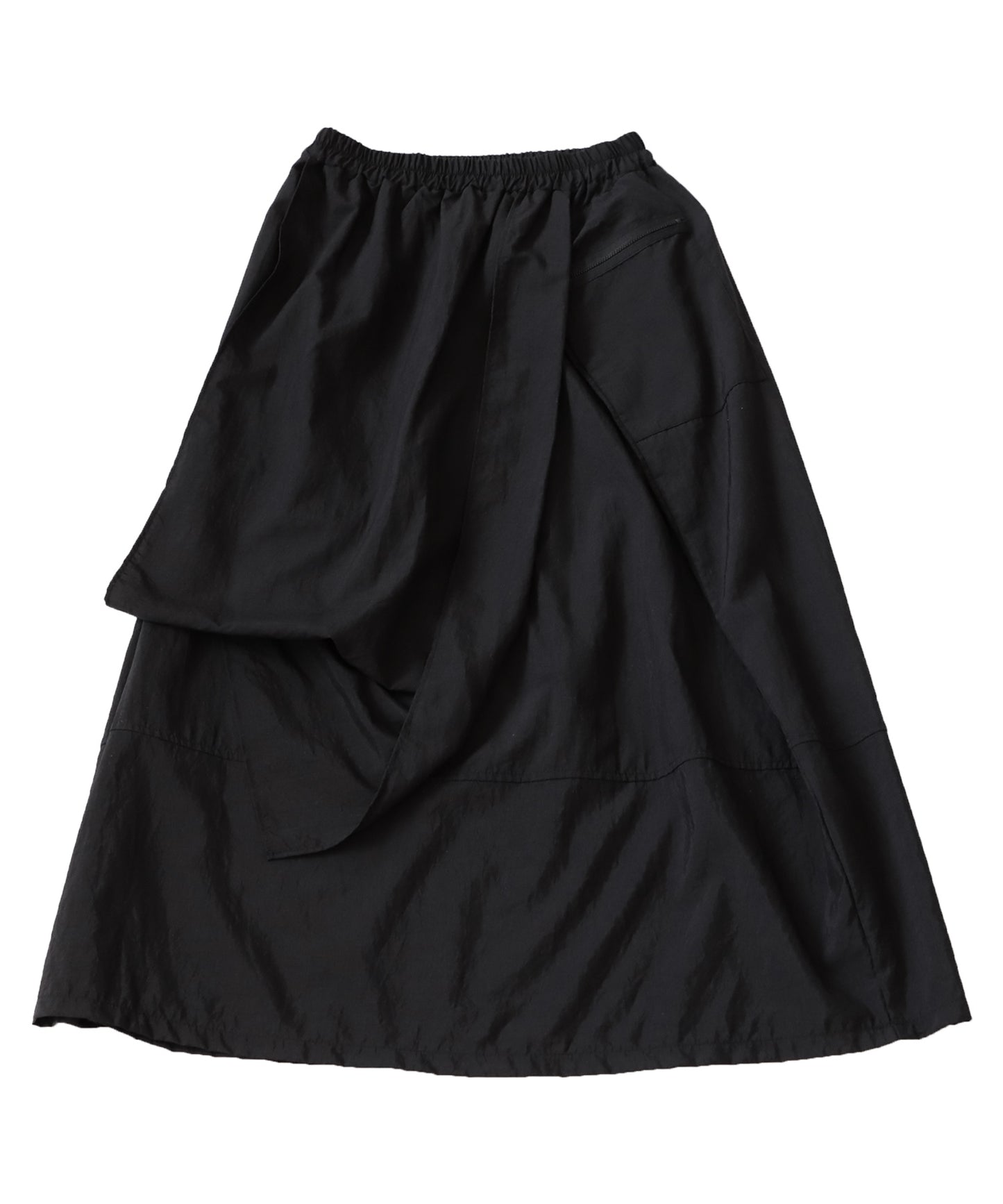 Drape Design Skirt Ladies