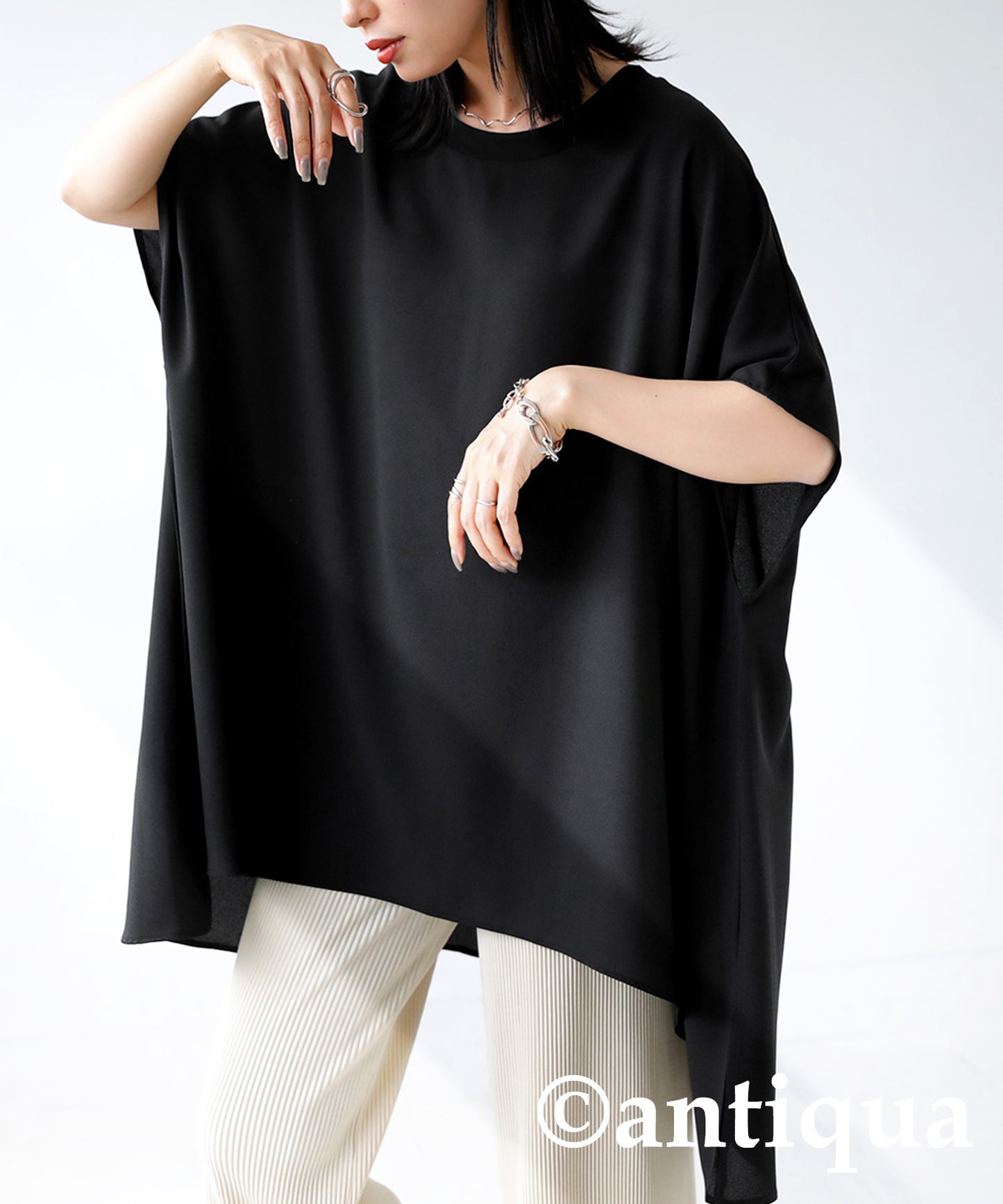 Loose-fitting wide tops Ladies