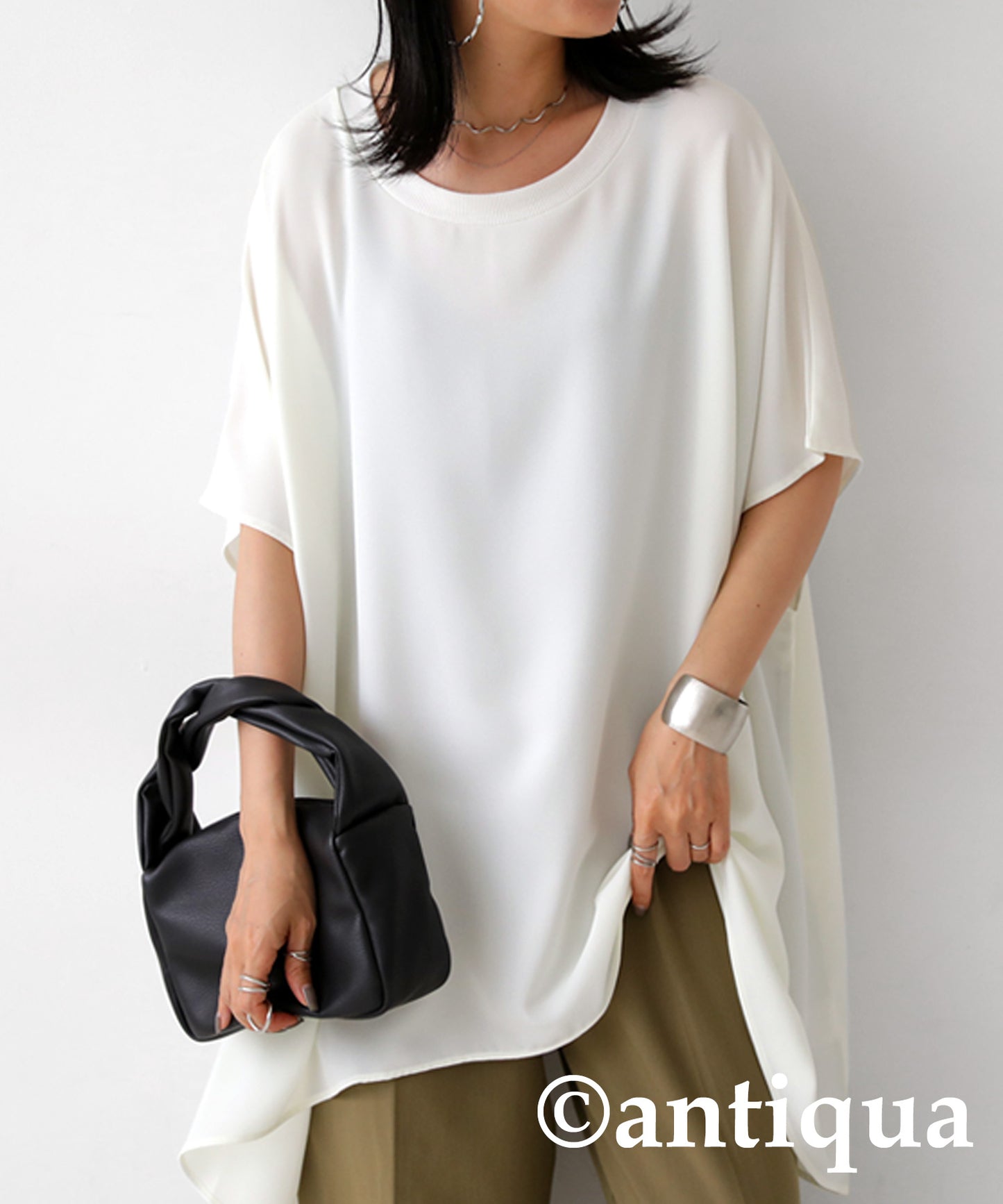 Loose-fitting wide tops Ladies