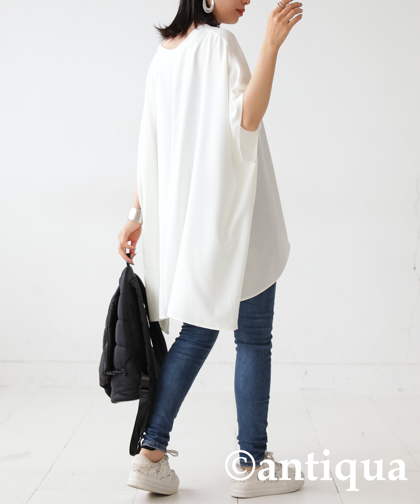 Loose-fitting wide tops Ladies