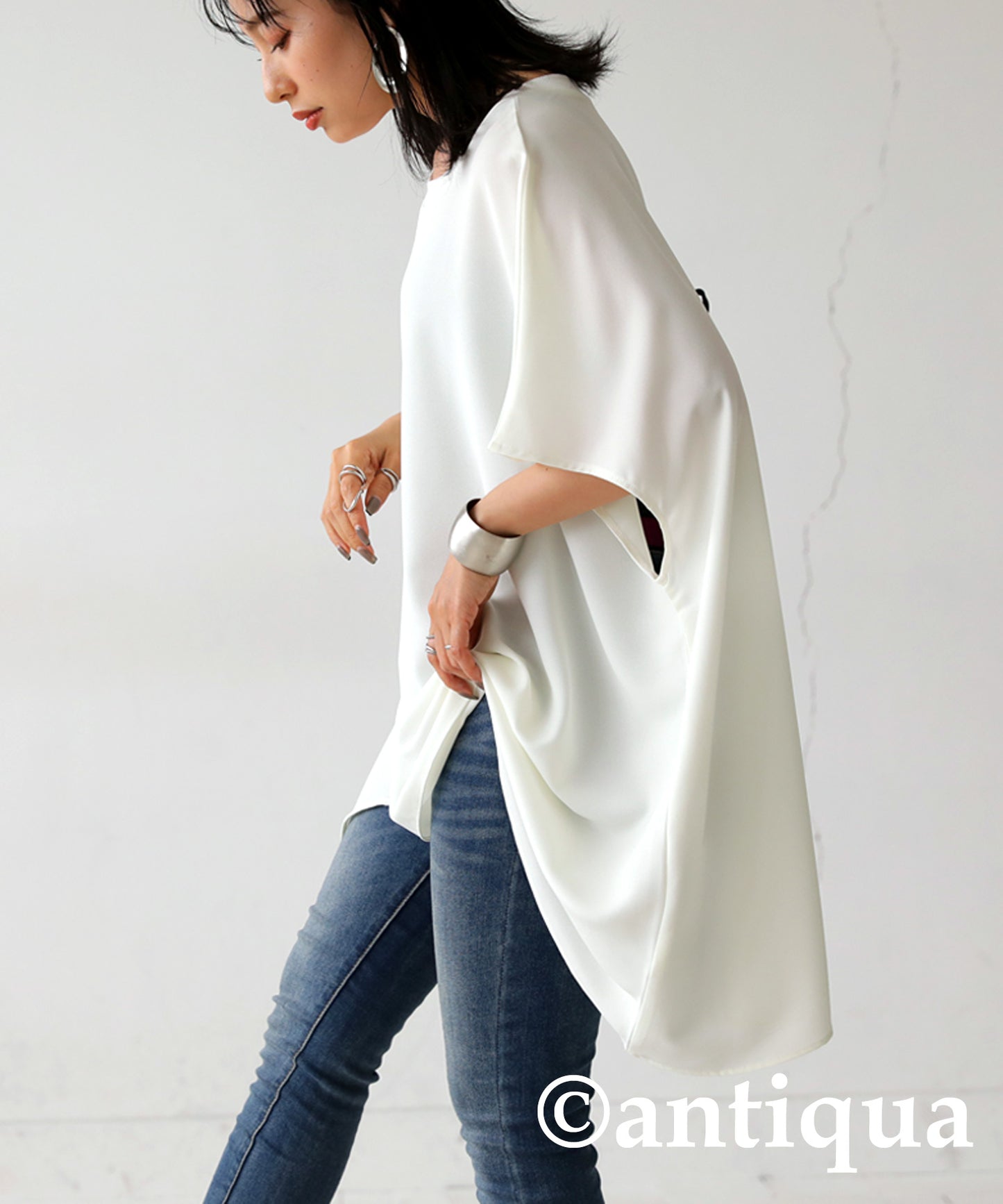 Loose-fitting wide tops Ladies