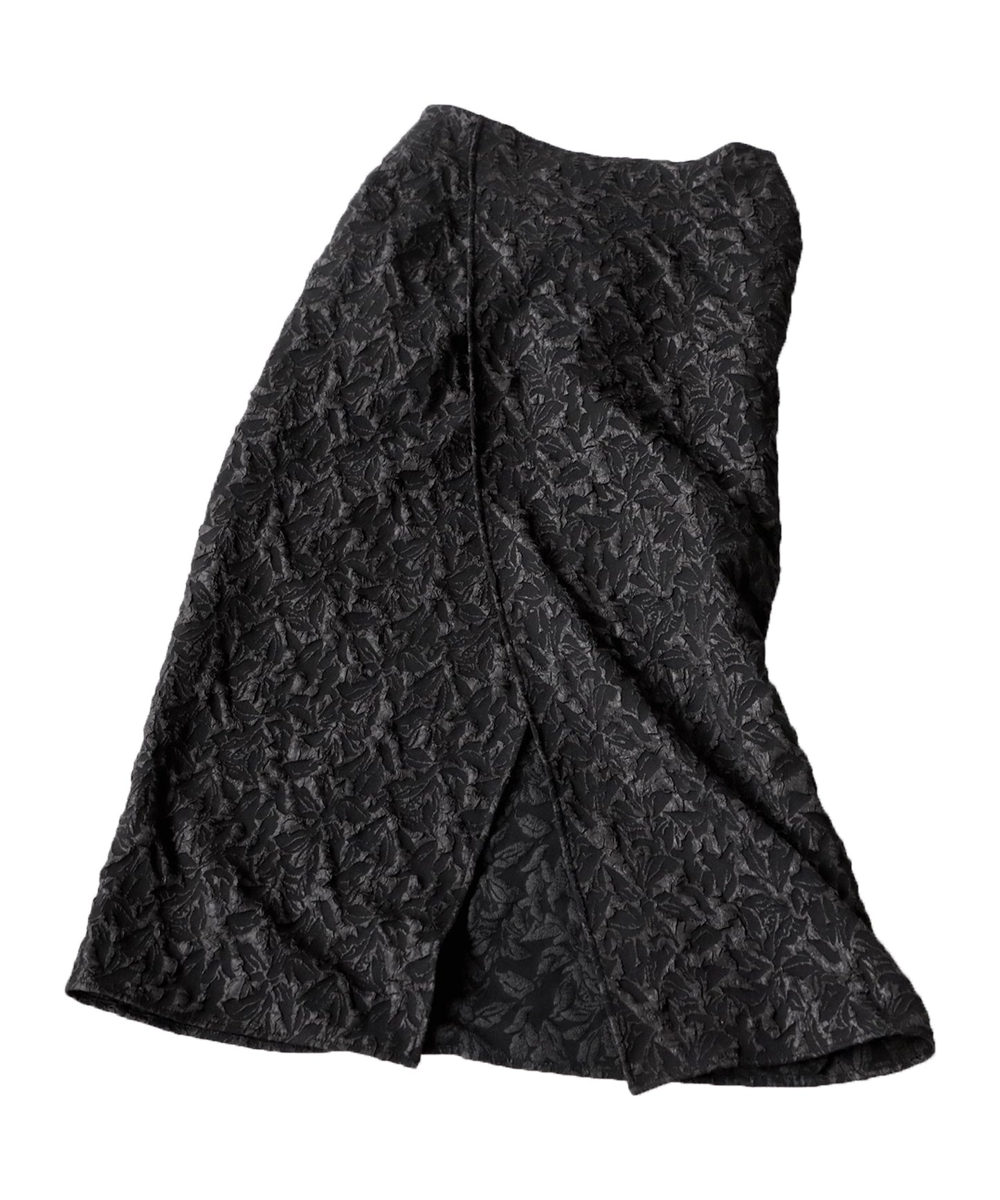 Slit Jacquard Skirt Ladies