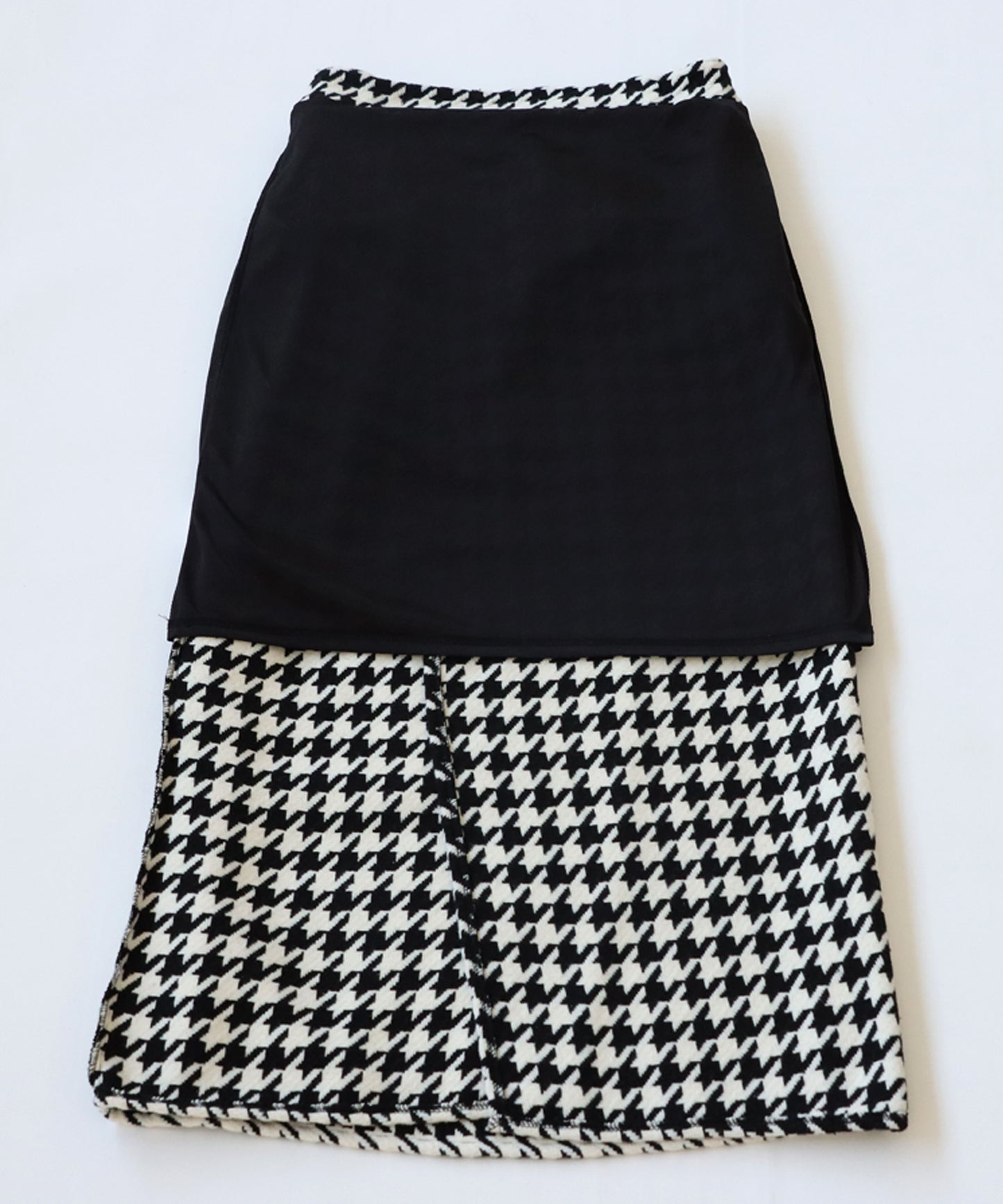 CHIDORI (Houndstooth) Wrap Skirt Ladies