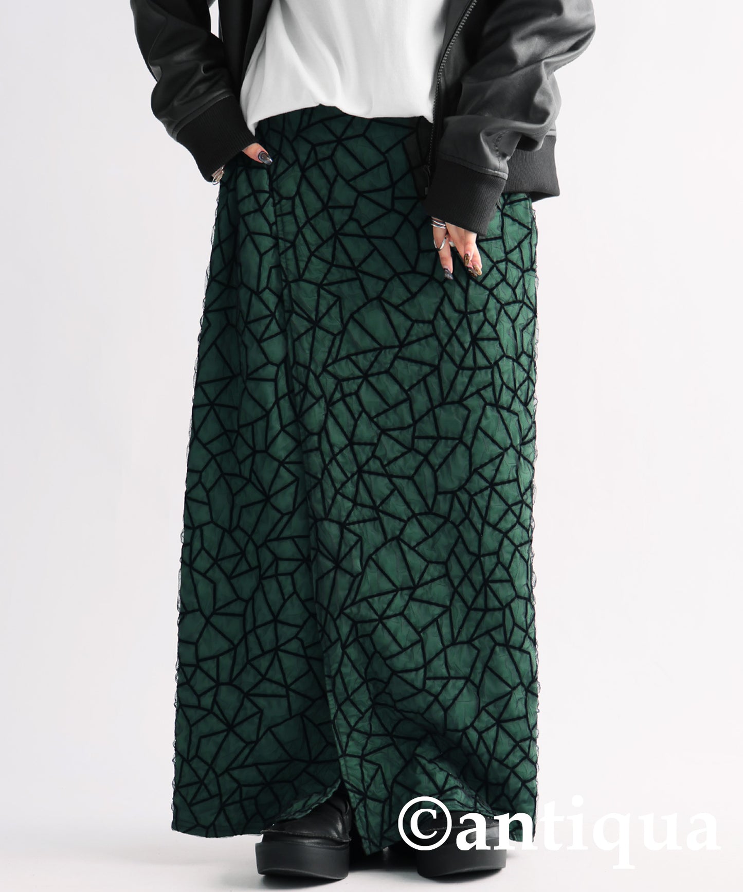 Velvet Lace Skirt Ladies