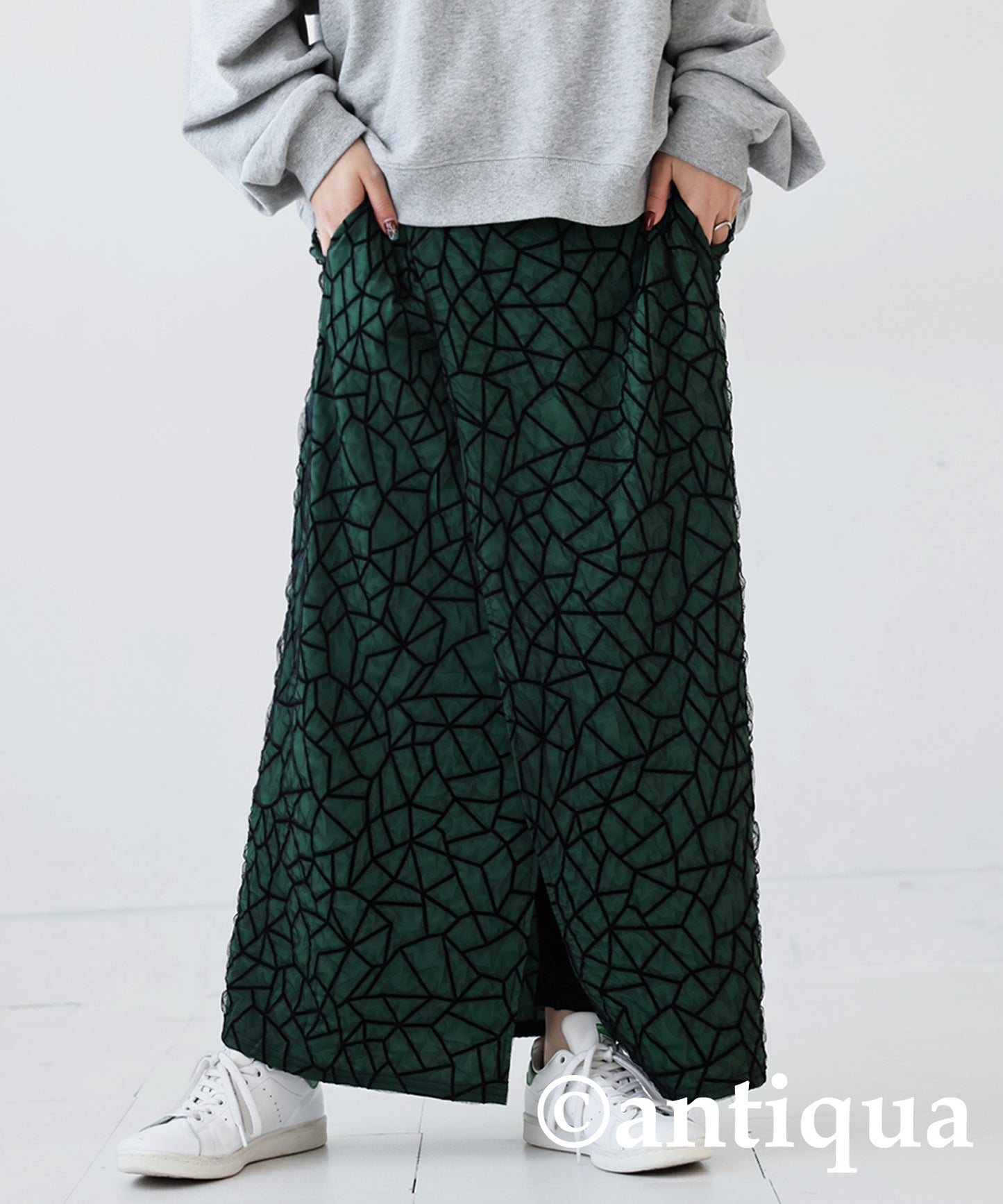 Velvet Lace Skirt Ladies