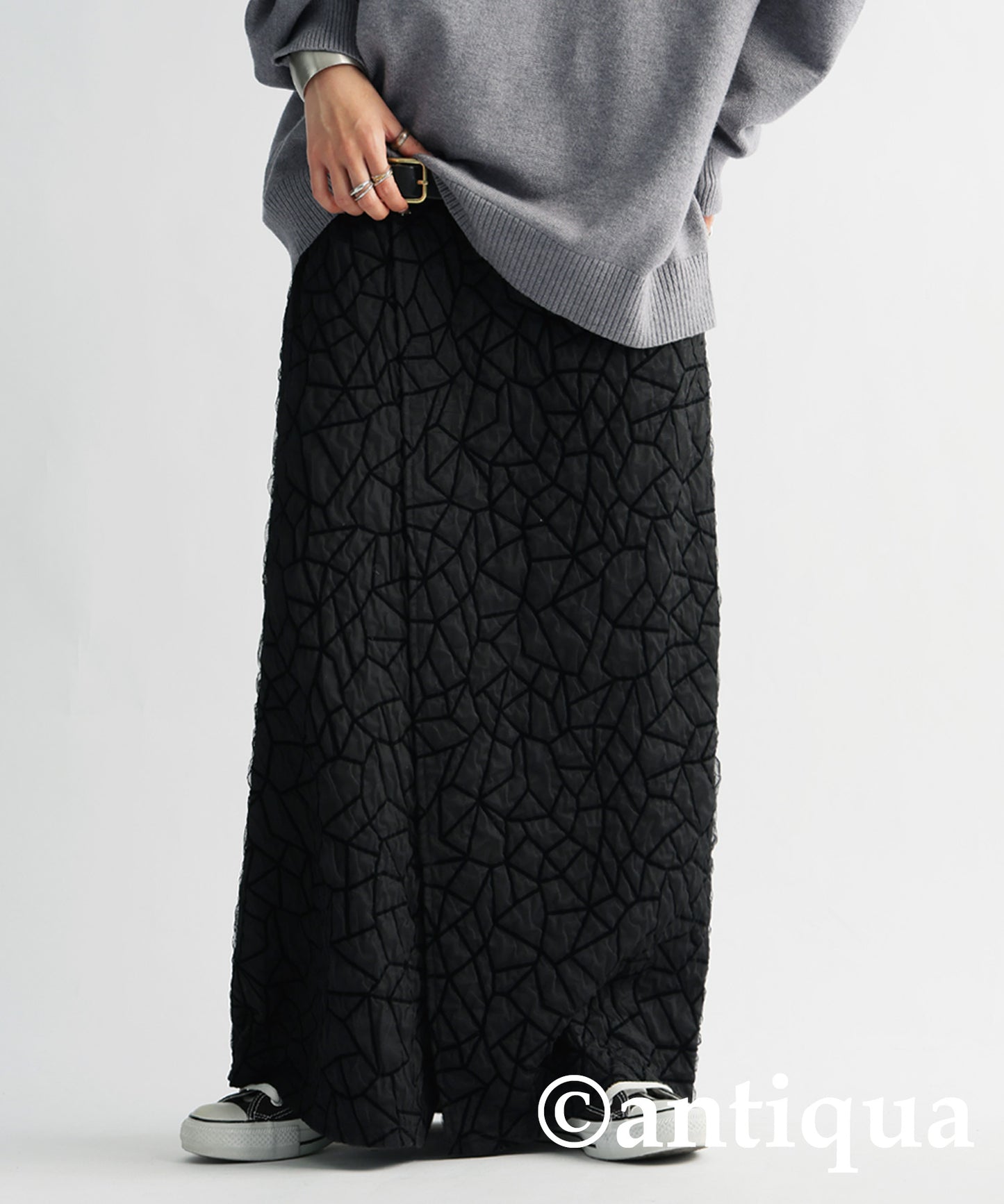 Velvet Lace Skirt Ladies