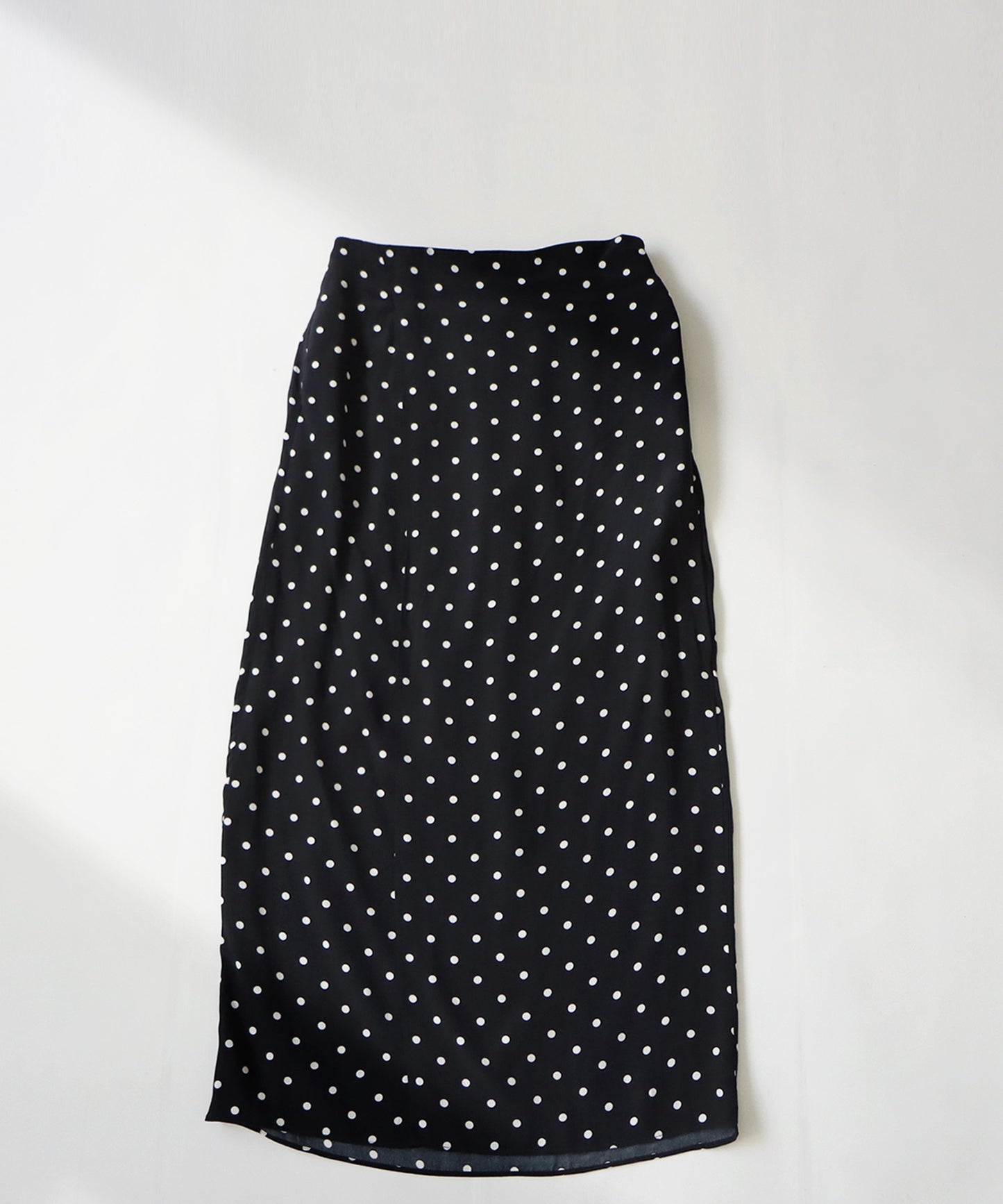 Dot pattern tight skirt Ladies