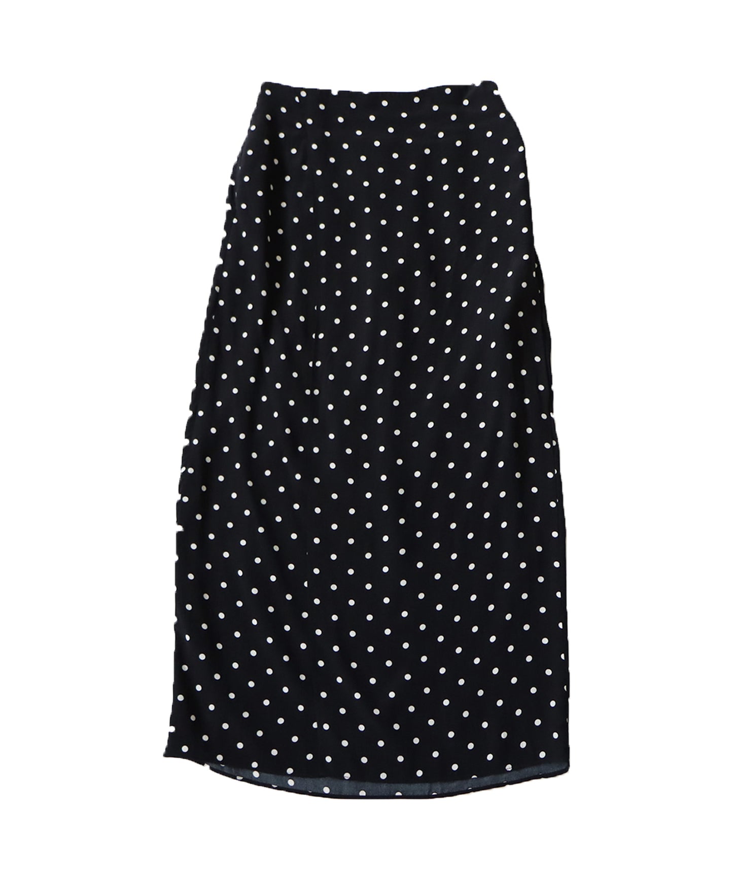 Dot pattern tight skirt Ladies