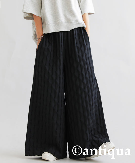 Ladies long wide pants