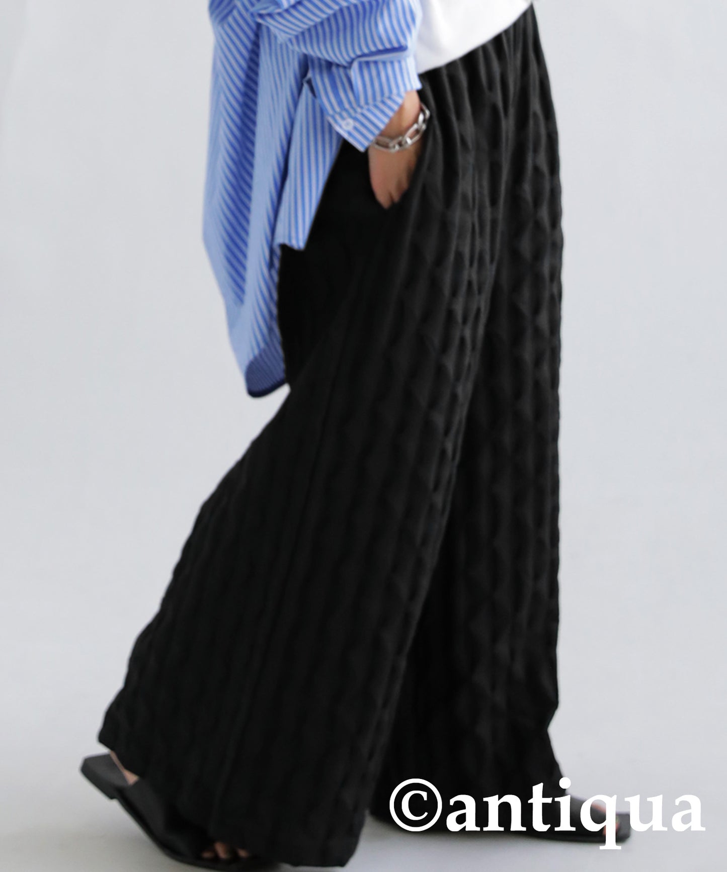 Ladies long wide pants