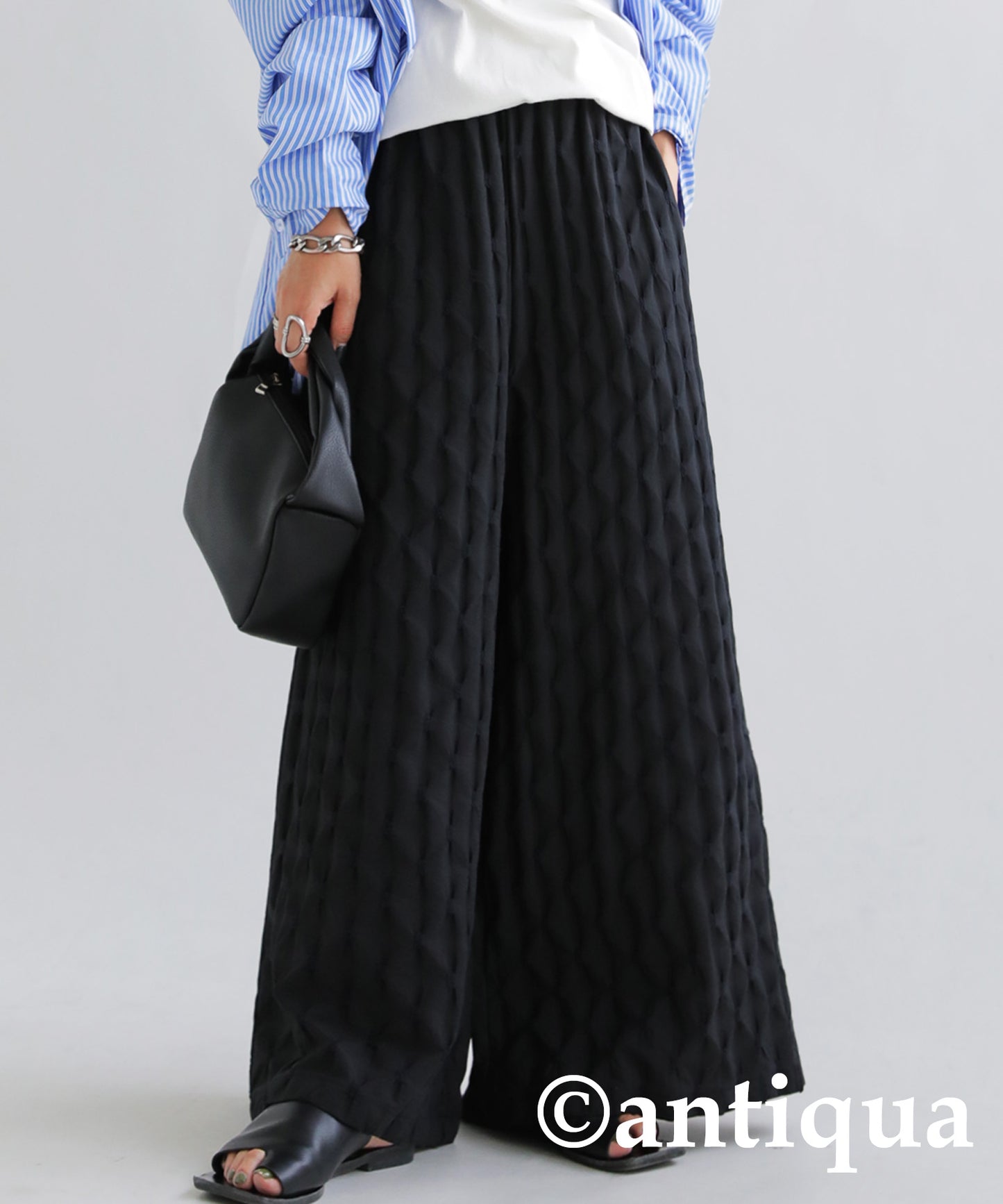 Ladies long wide pants