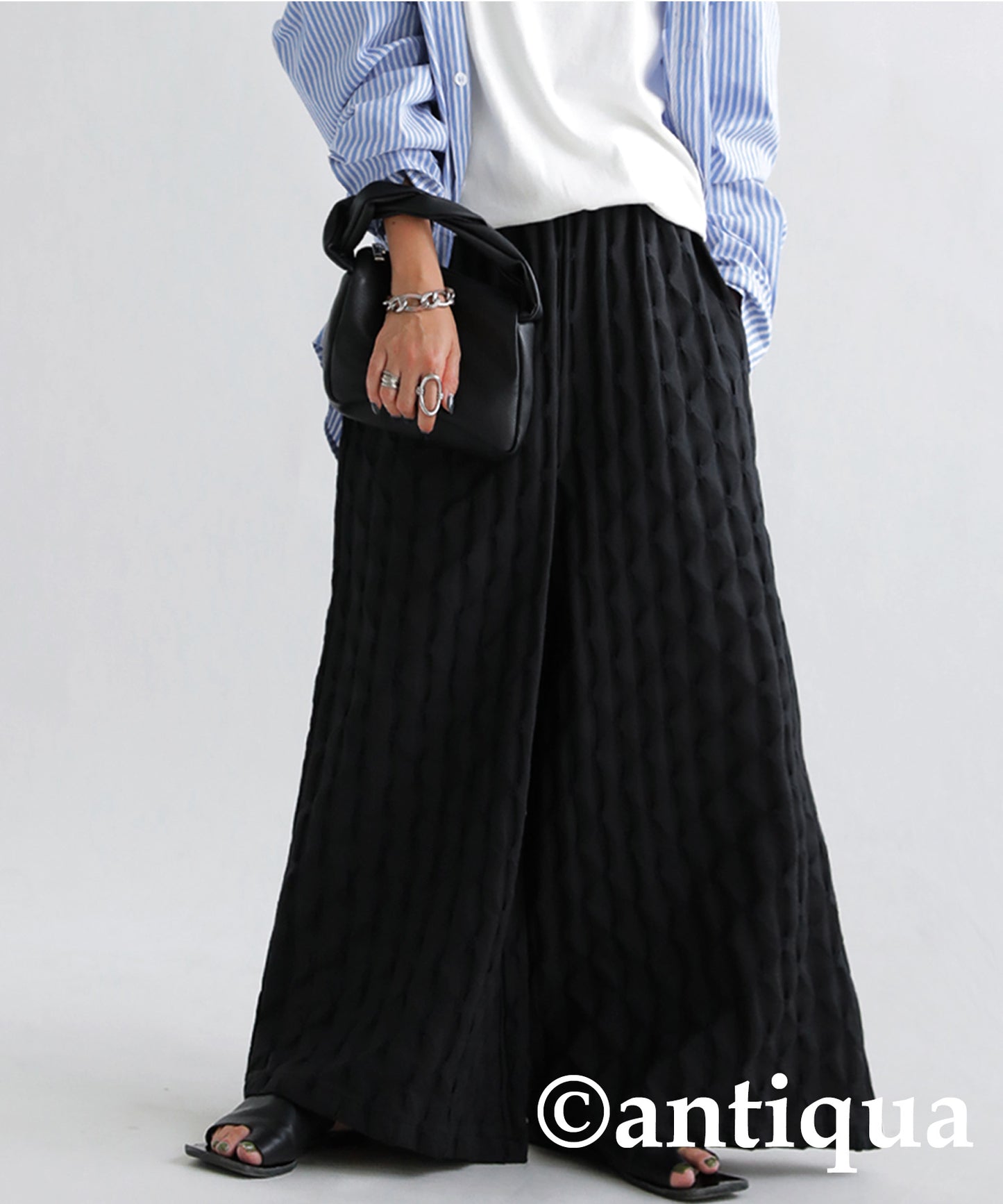 Ladies long wide pants