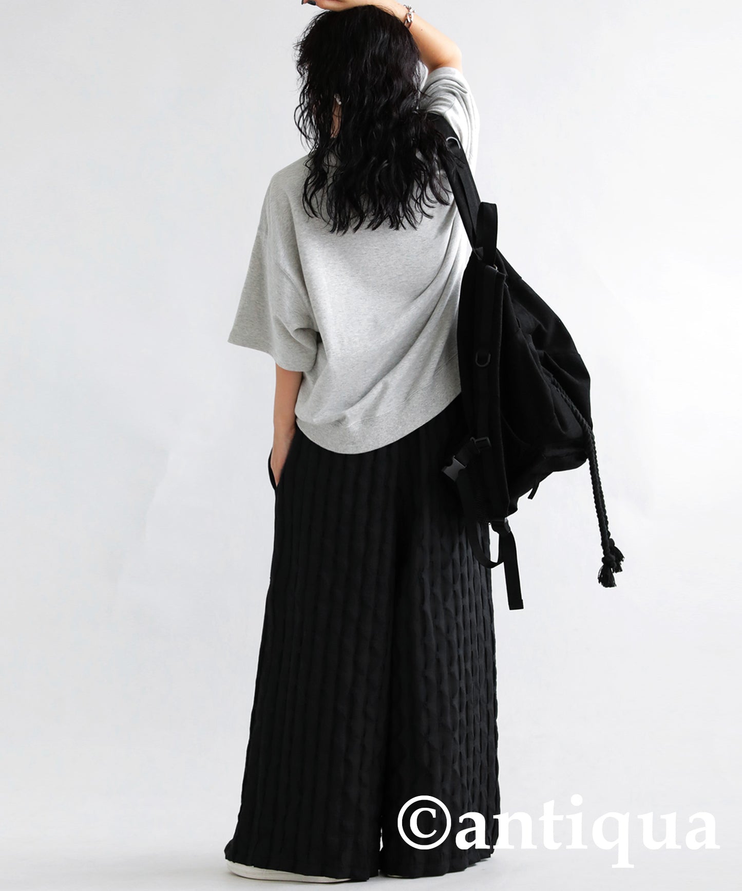 Ladies long wide pants