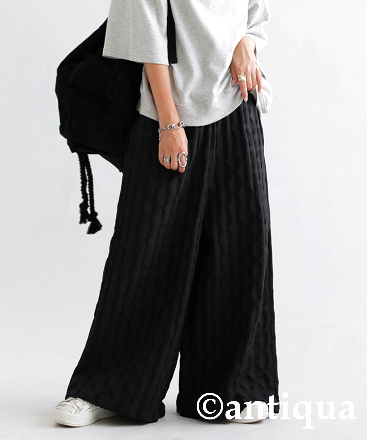 Ladies long wide pants